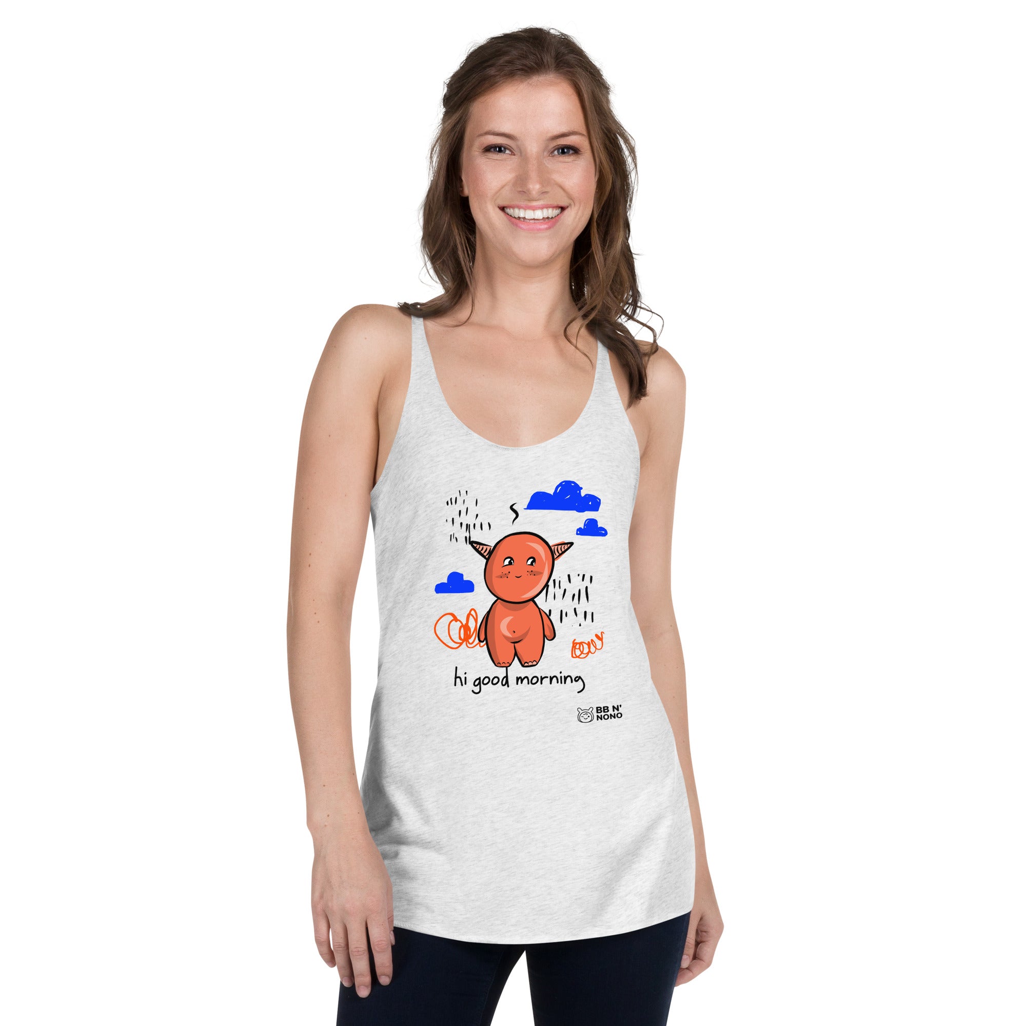 Cute Little monster - Women's Racerback Tank