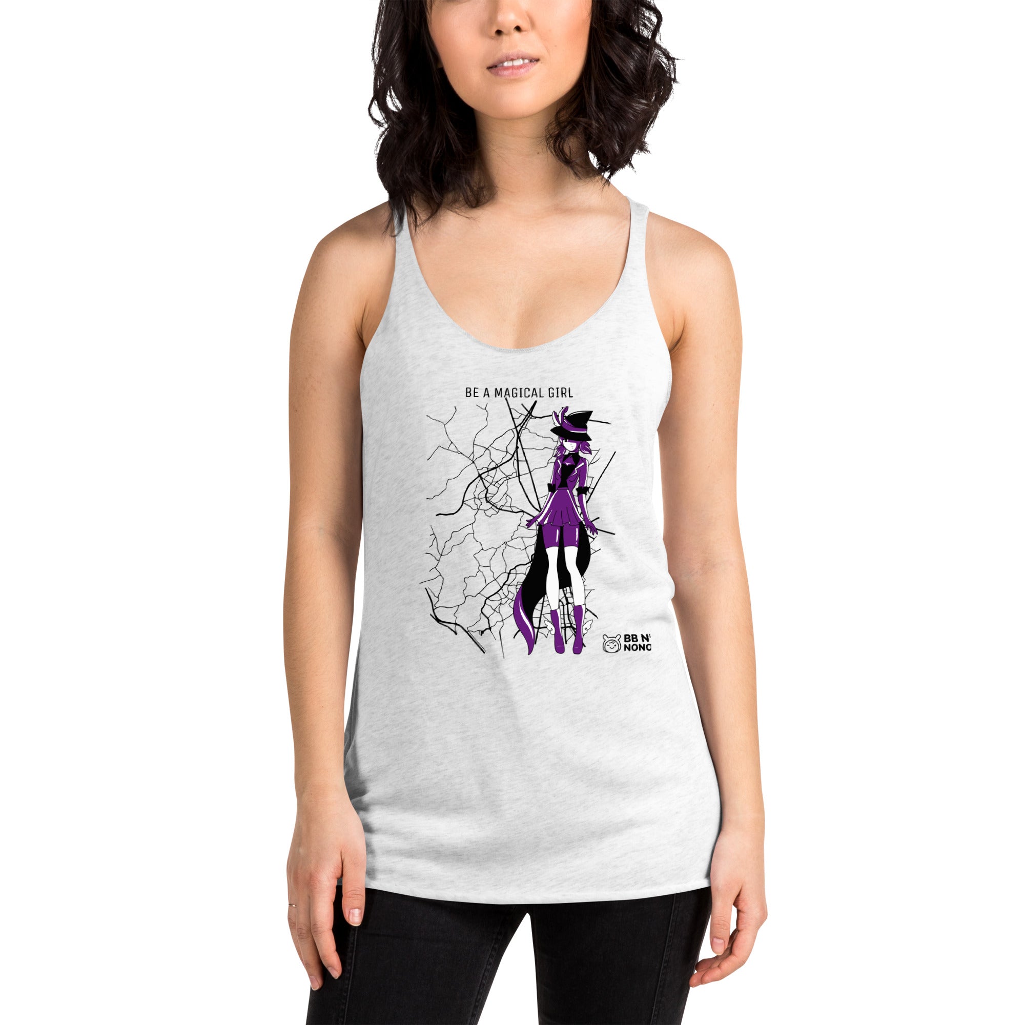 Magical girl V1 - Women's Racerback Tank