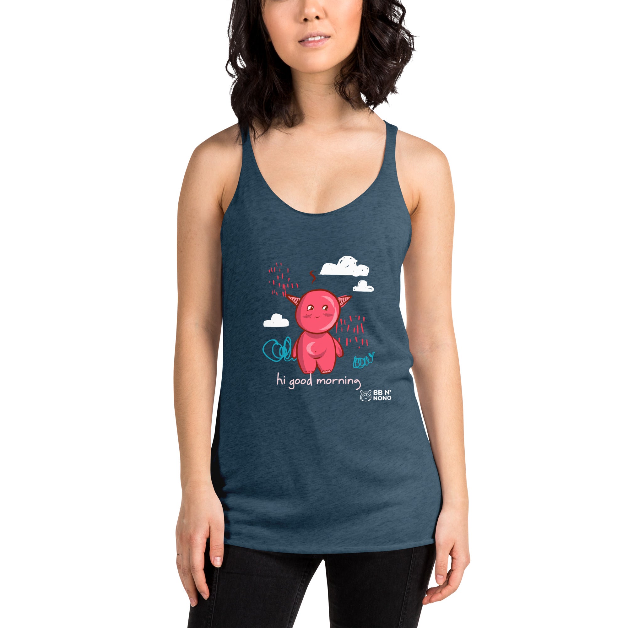 Cute Little monster - Women's Racerback Tank