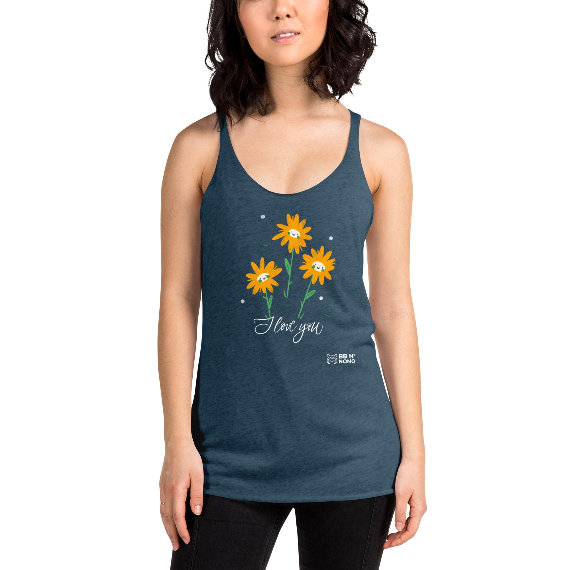 I love You - Women's Racerback Tank