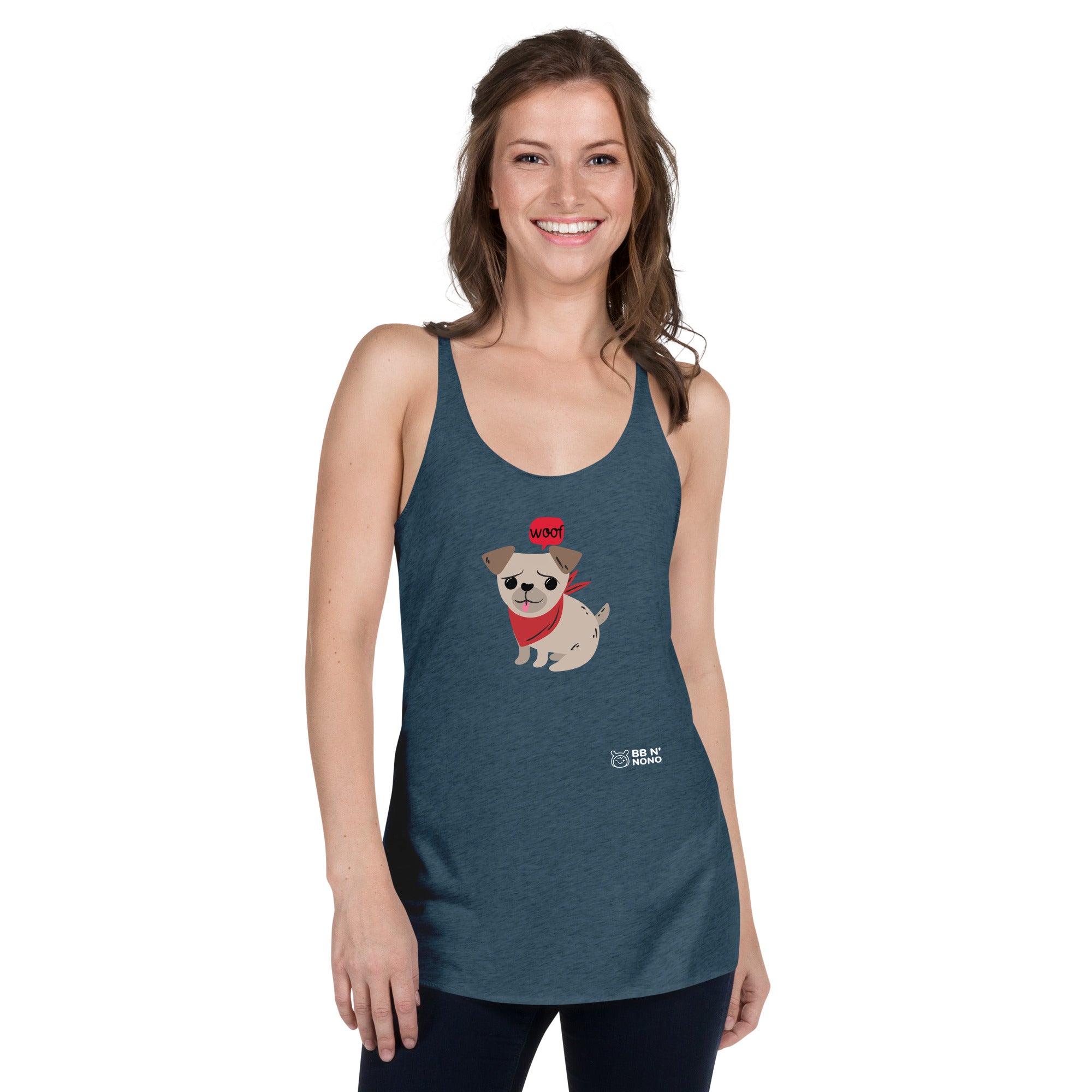 Woof V2 - Women's Racerback Tank