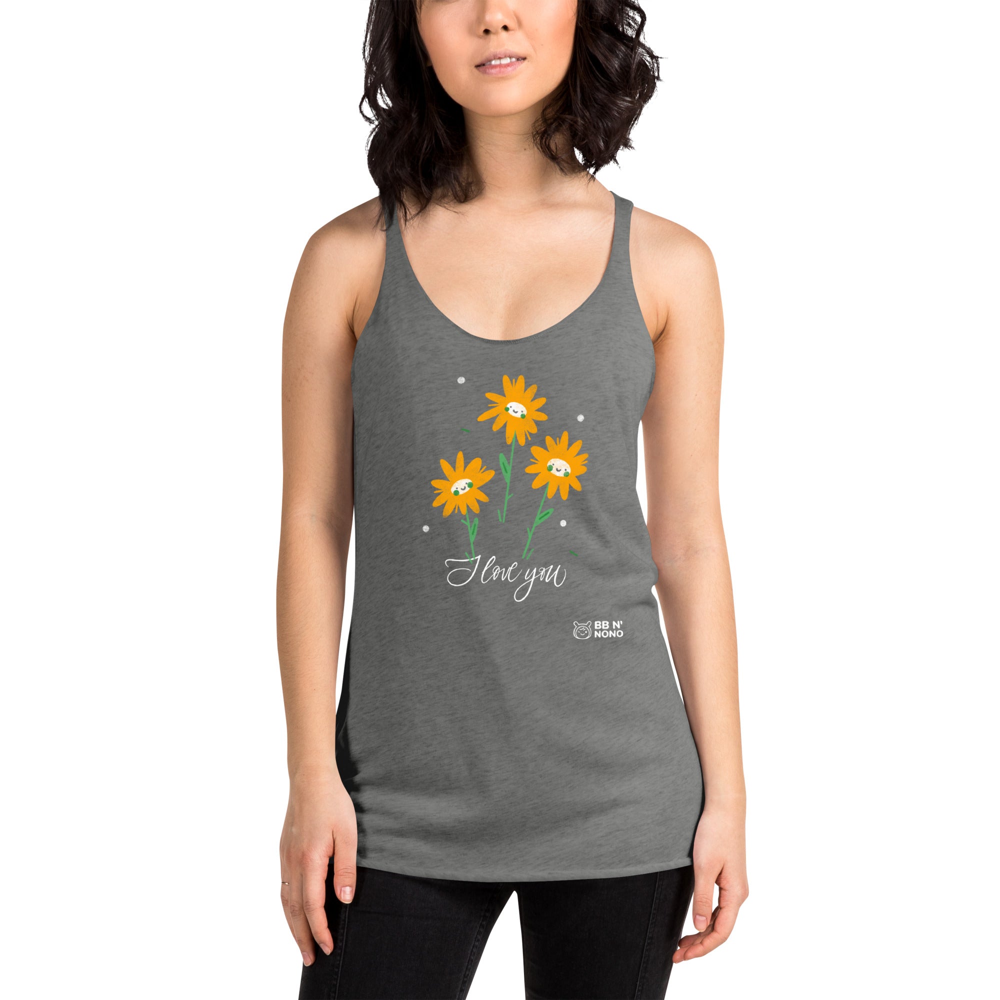 I love You - Women's Racerback Tank