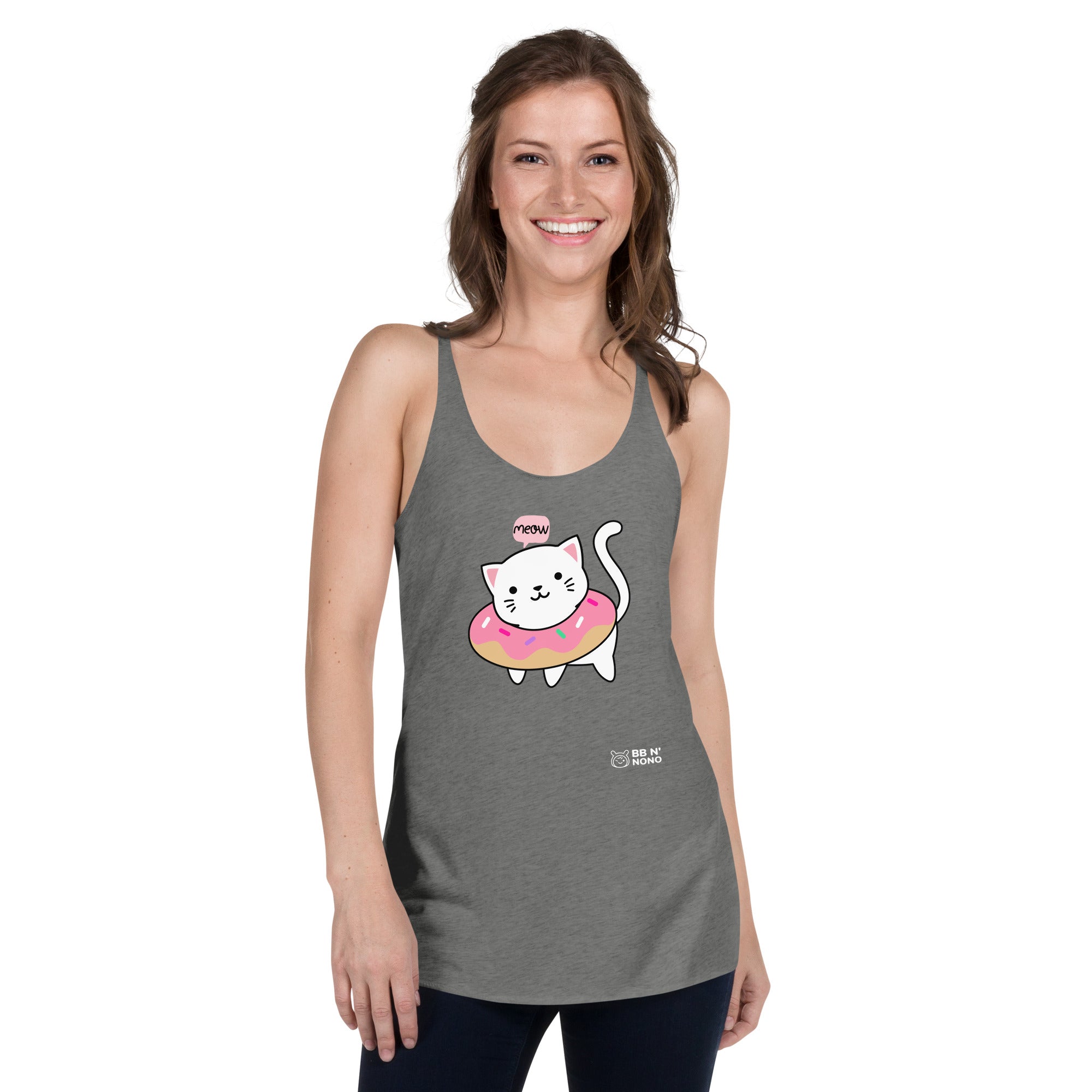 Meow V2 - Women's Racerback Tank