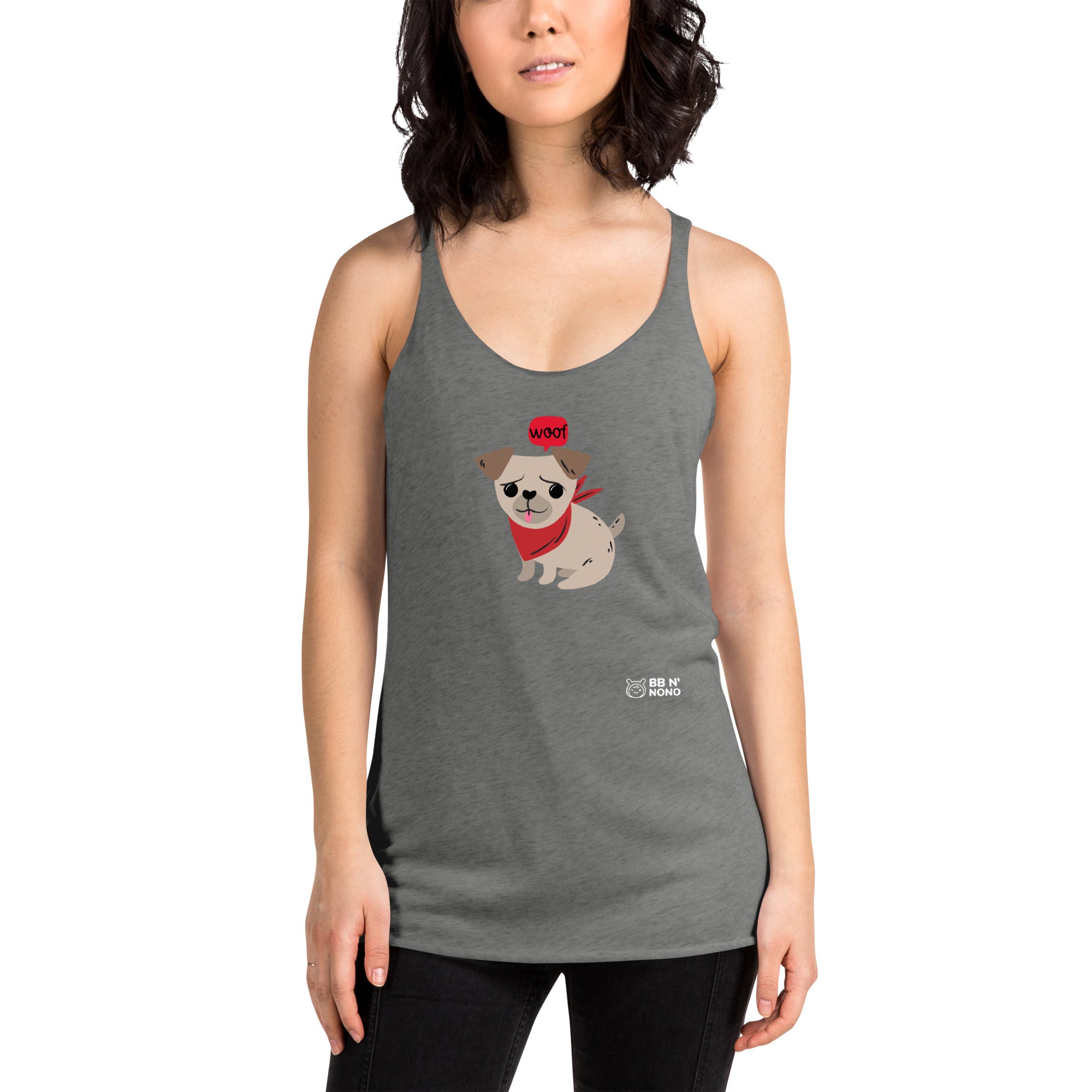 Woof V2 - Women's Racerback Tank