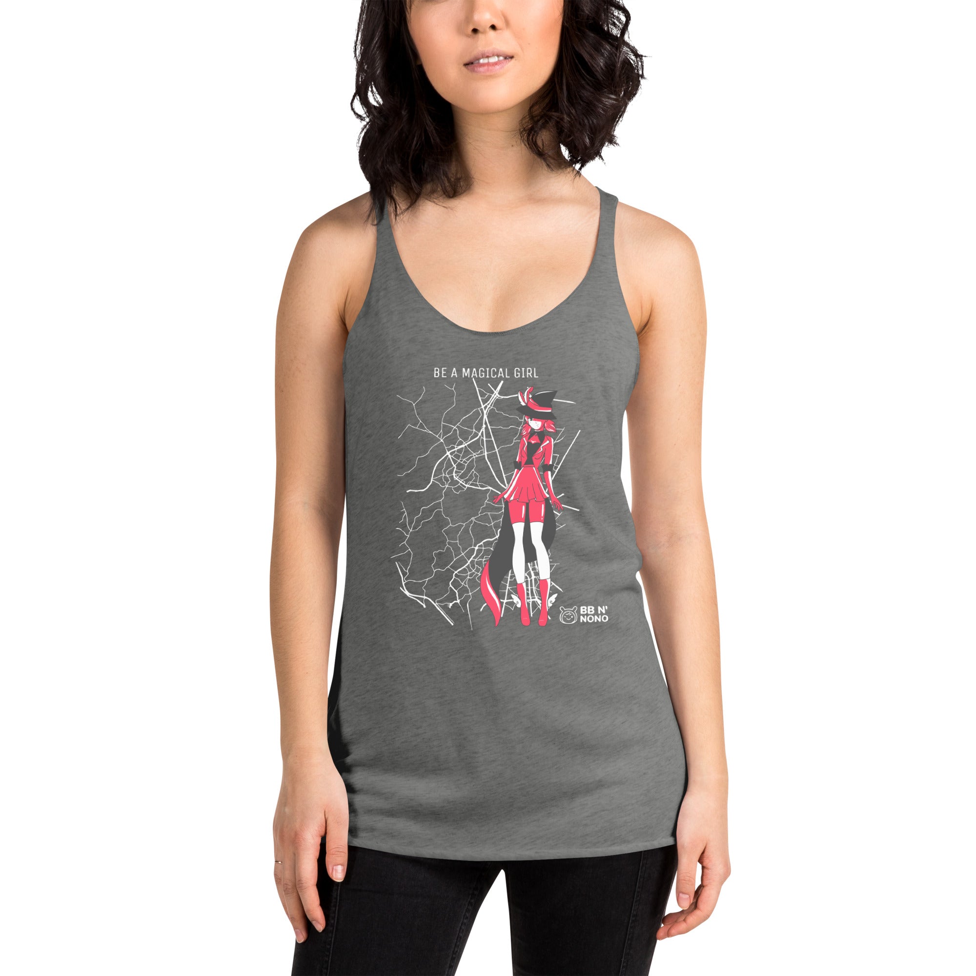 Magical girl V1 - Women's Racerback Tank