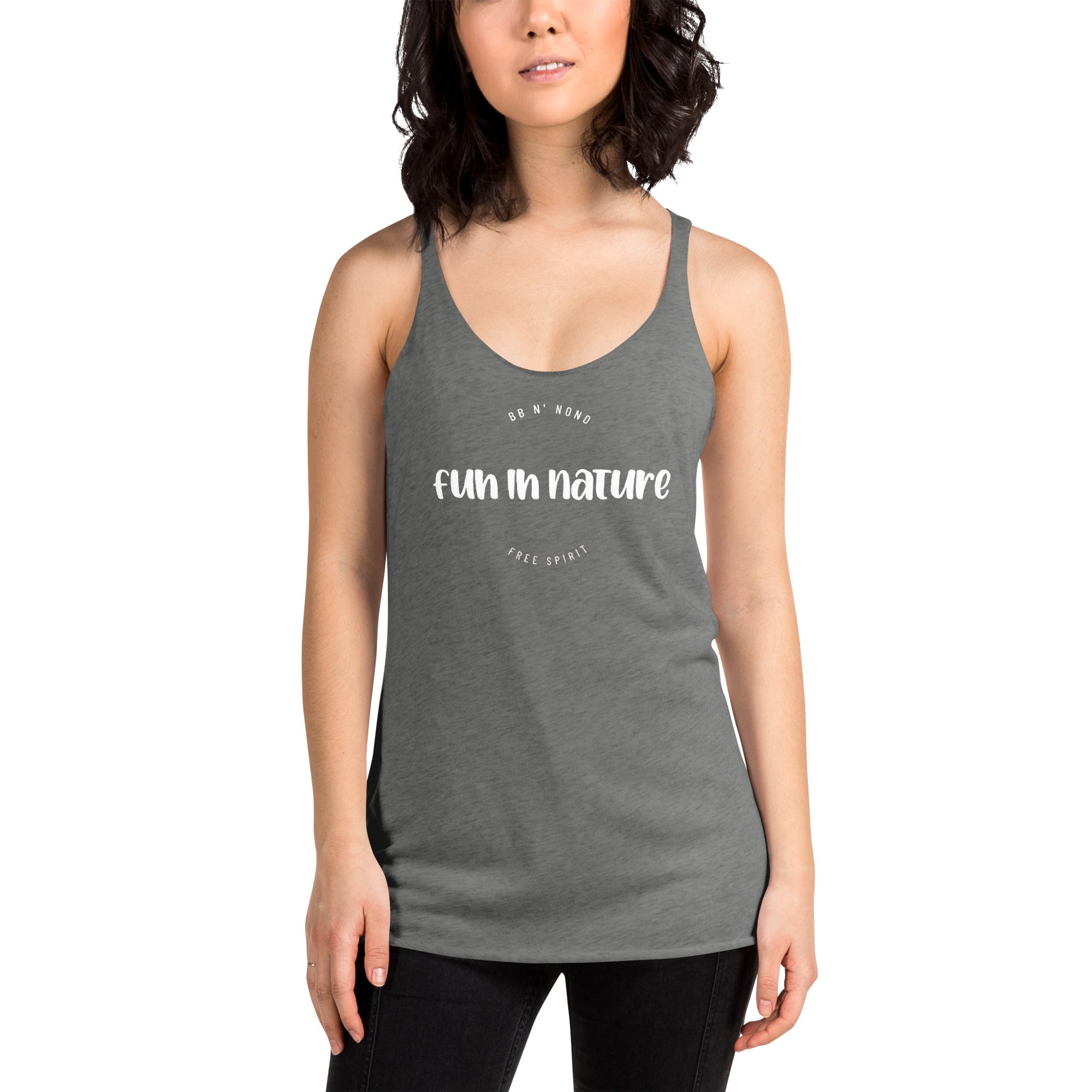 Fun in nature - Women's Racerback Tank