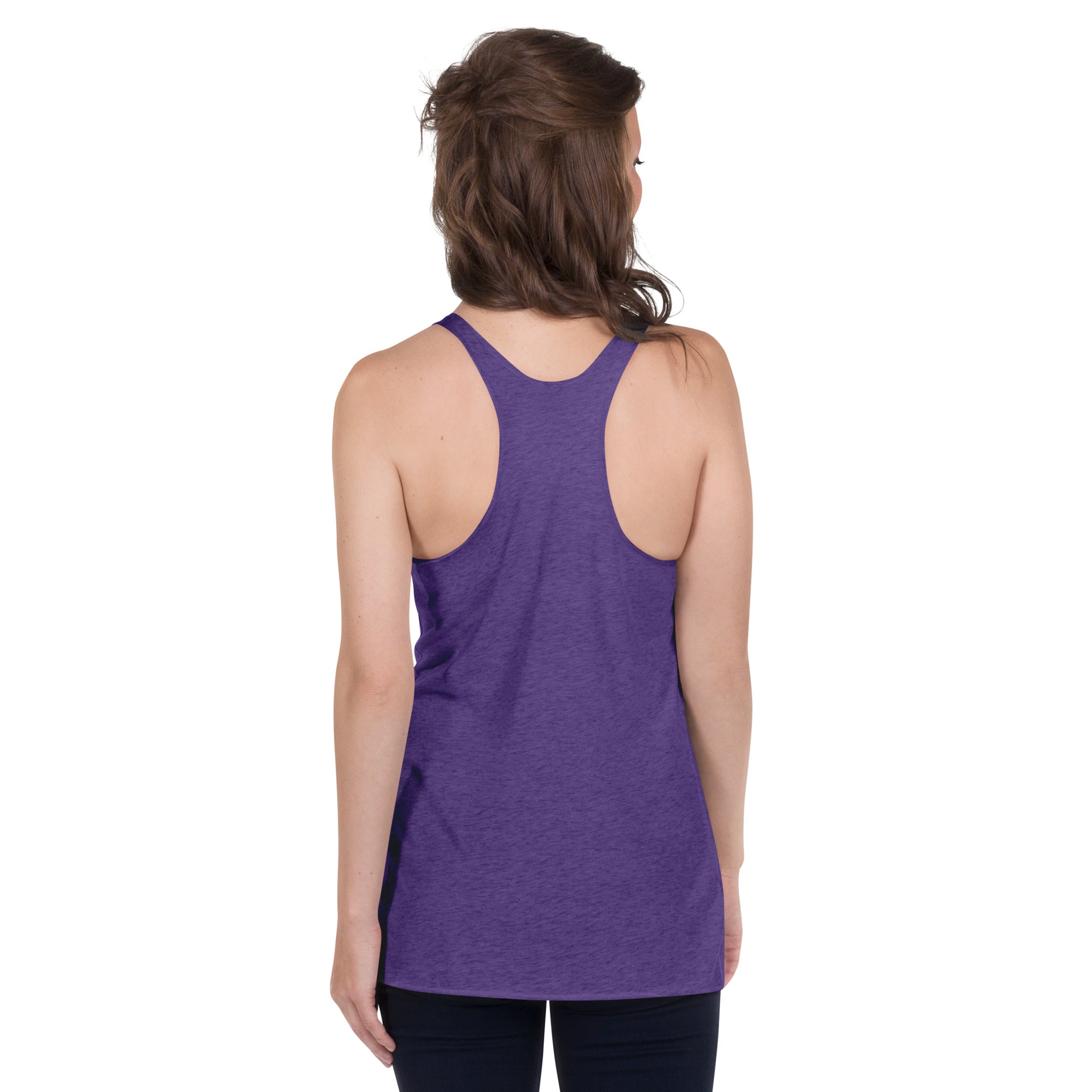 Too glam to give a damn - Women's Racerback Tank