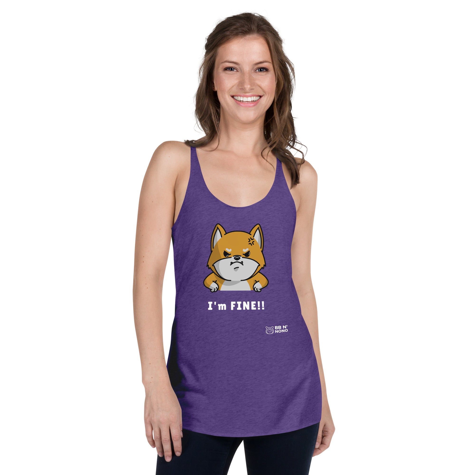 I'm fine - Women's Racerback Tank