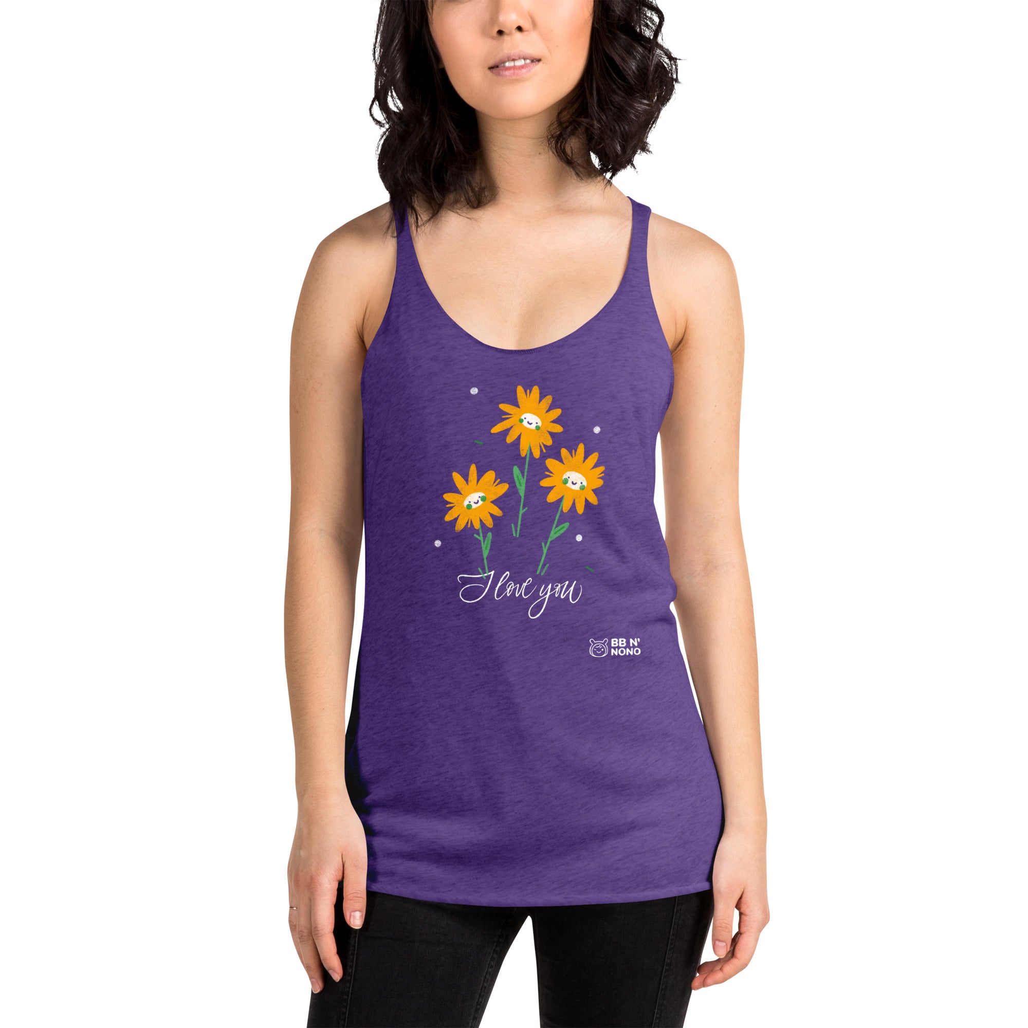 I love You - Women's Racerback Tank