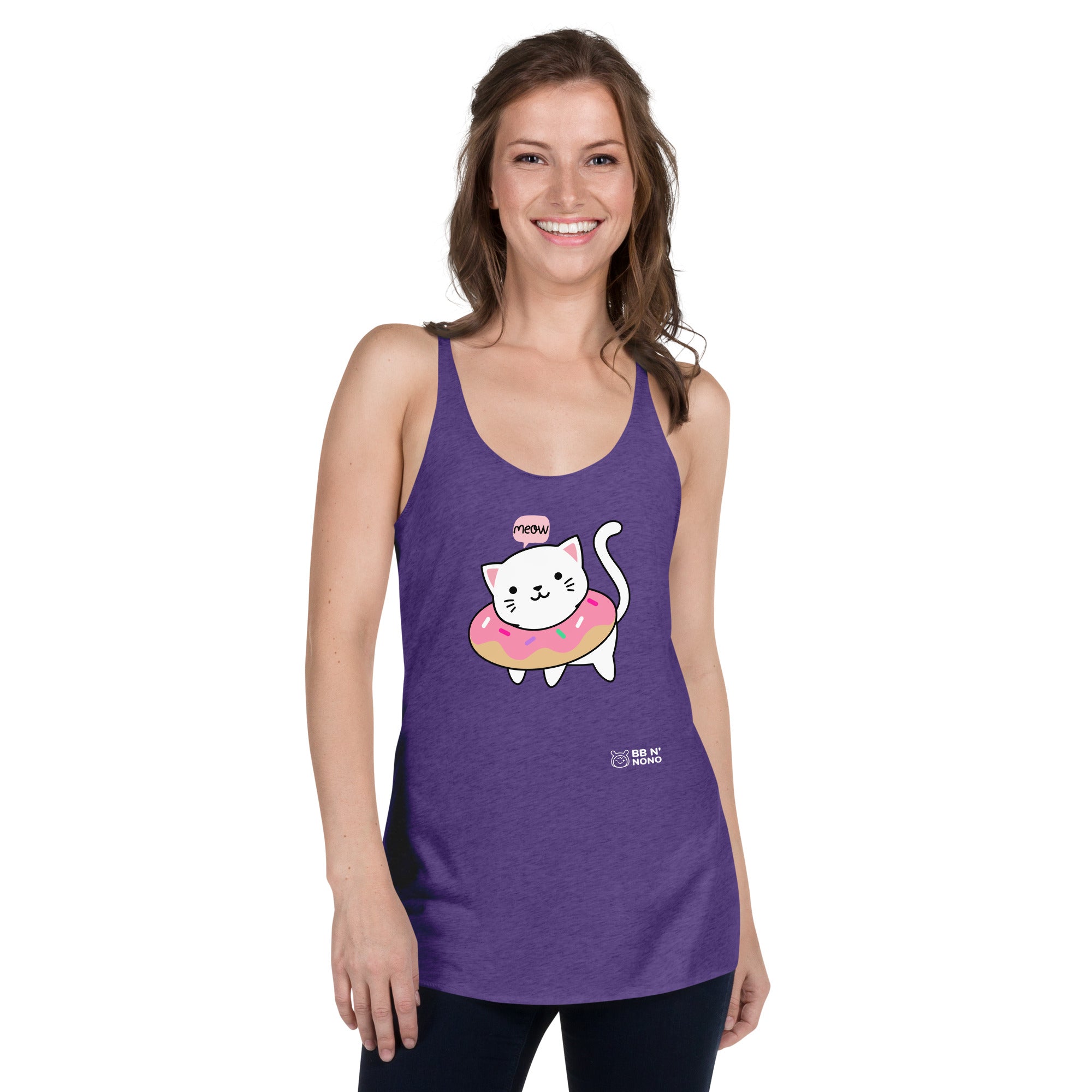 Meow V2 - Women's Racerback Tank