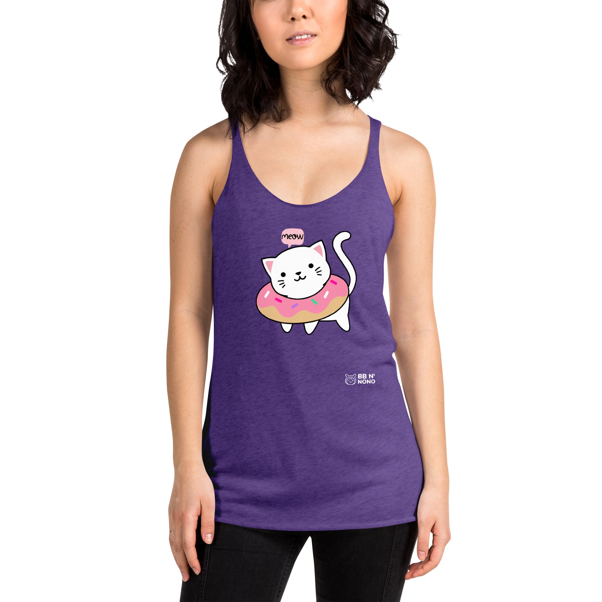 Meow V2 - Women's Racerback Tank