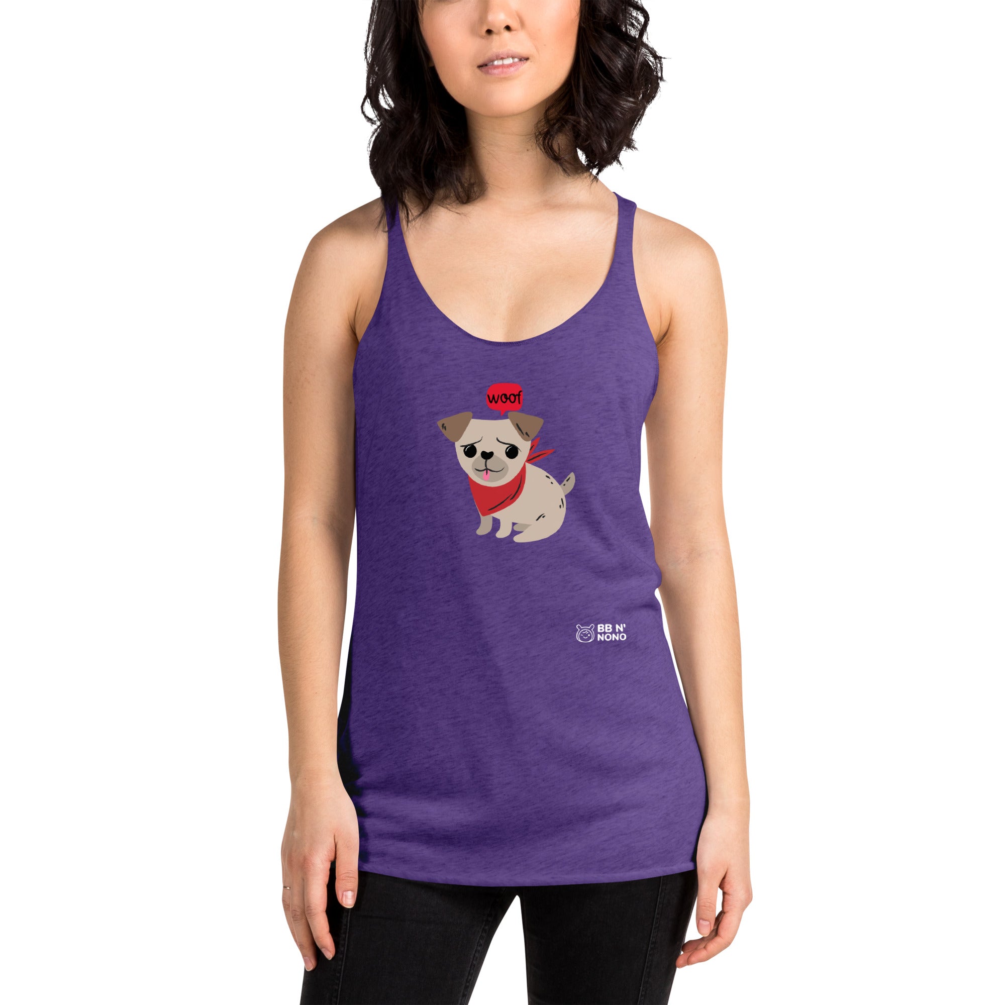 Woof V2 - Women's Racerback Tank