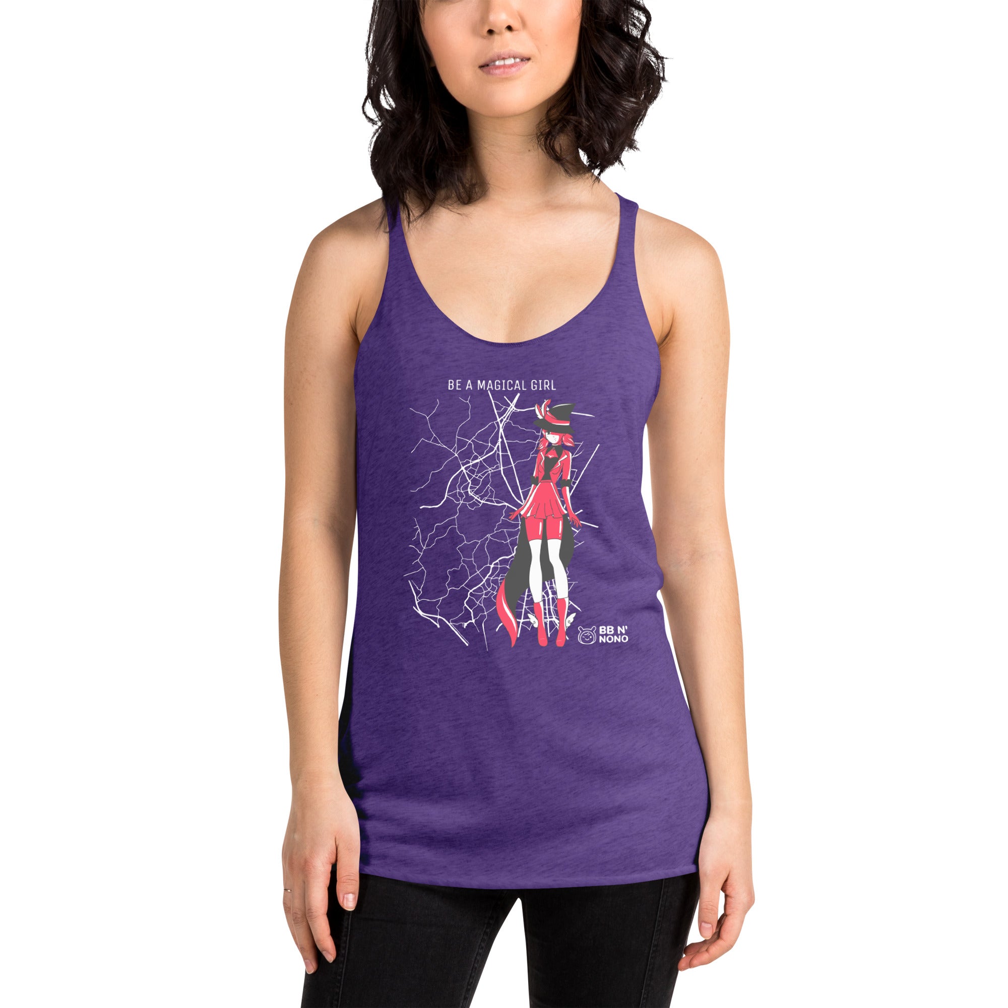 Magical girl V1 - Women's Racerback Tank