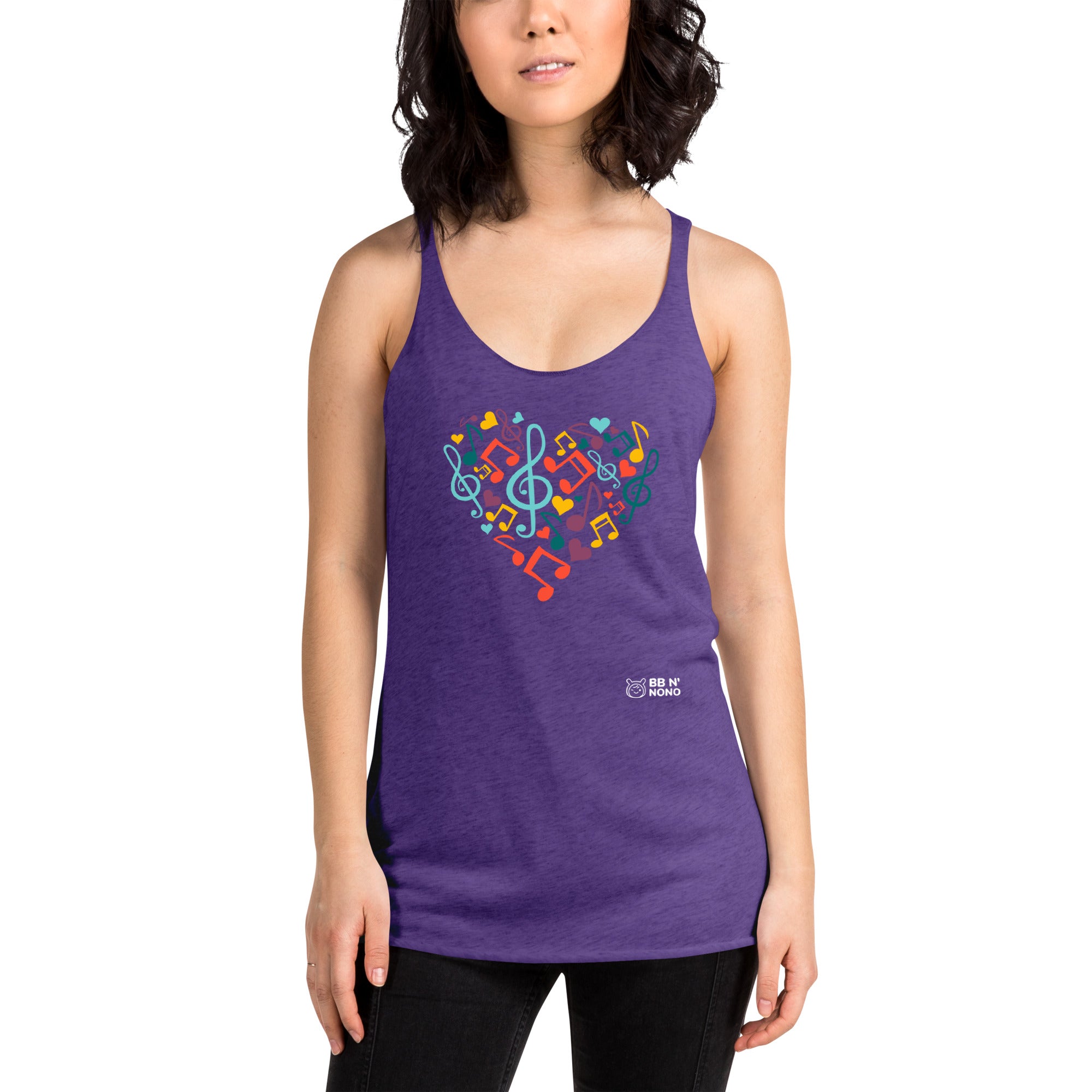 Symphonic Love Notes - Women's Racerback Tank