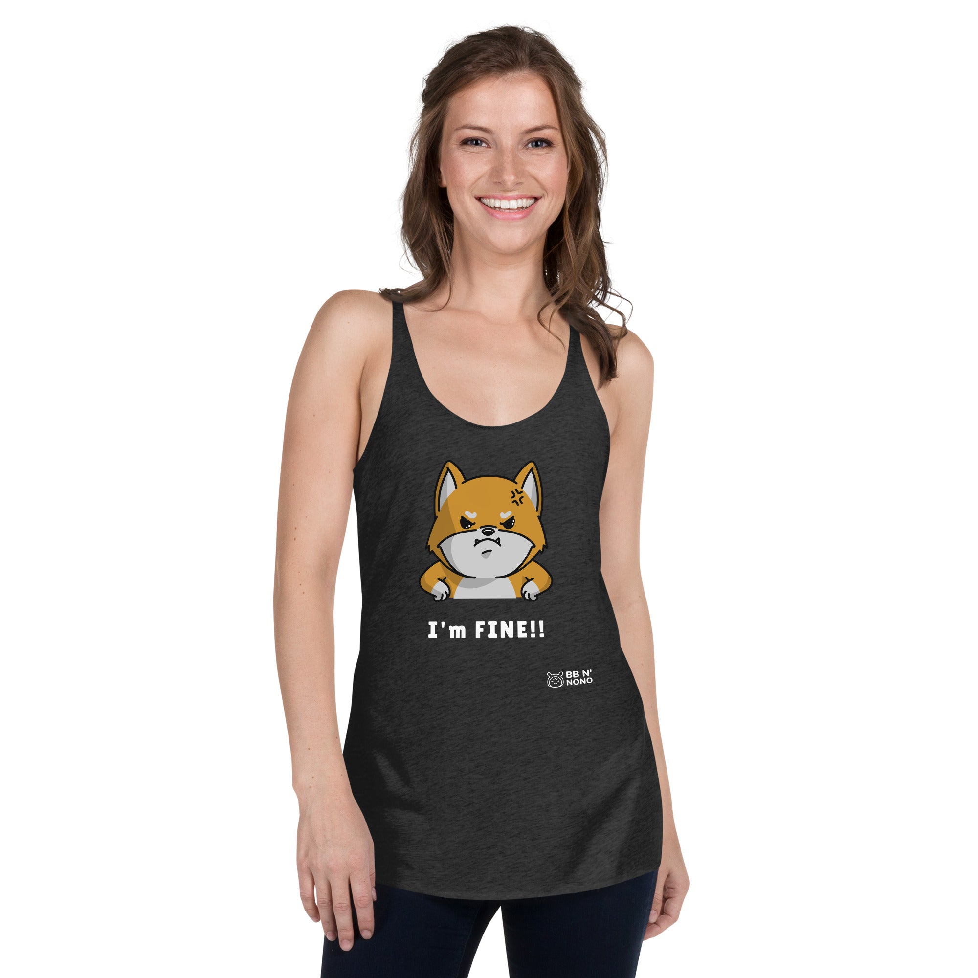 I'm fine - Women's Racerback Tank