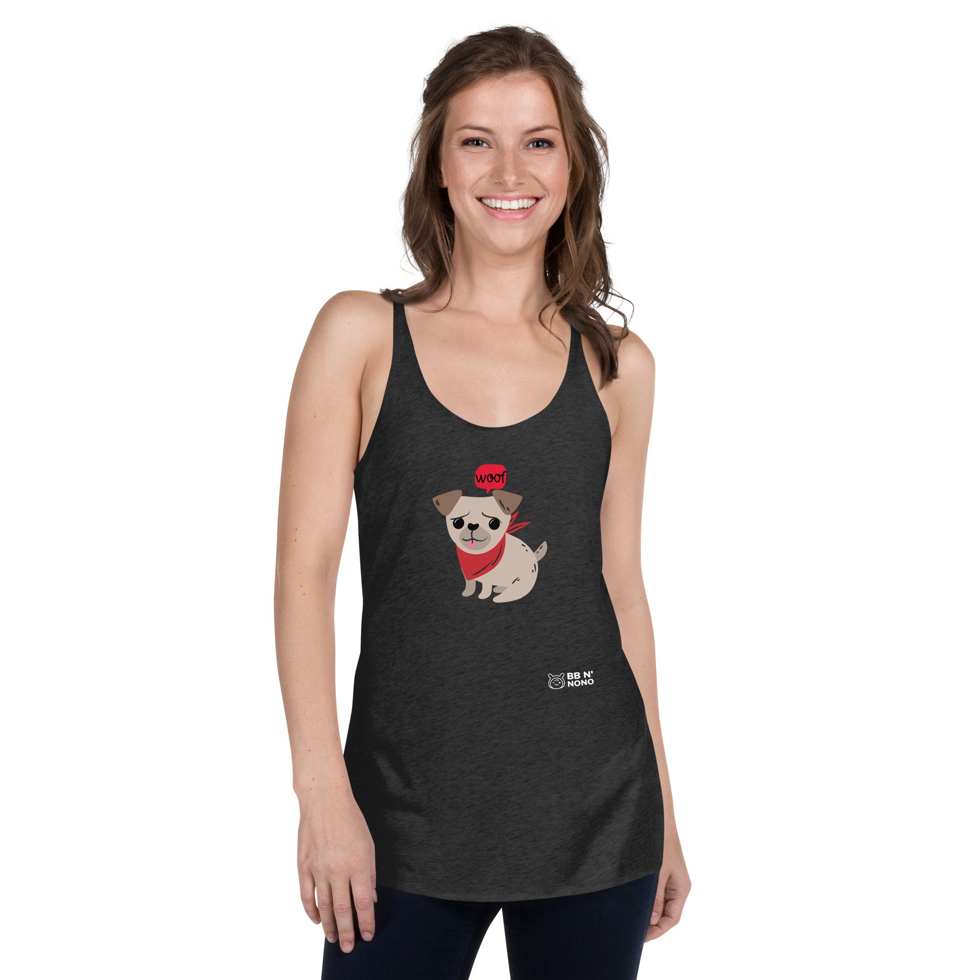 Woof V2 - Women's Racerback Tank