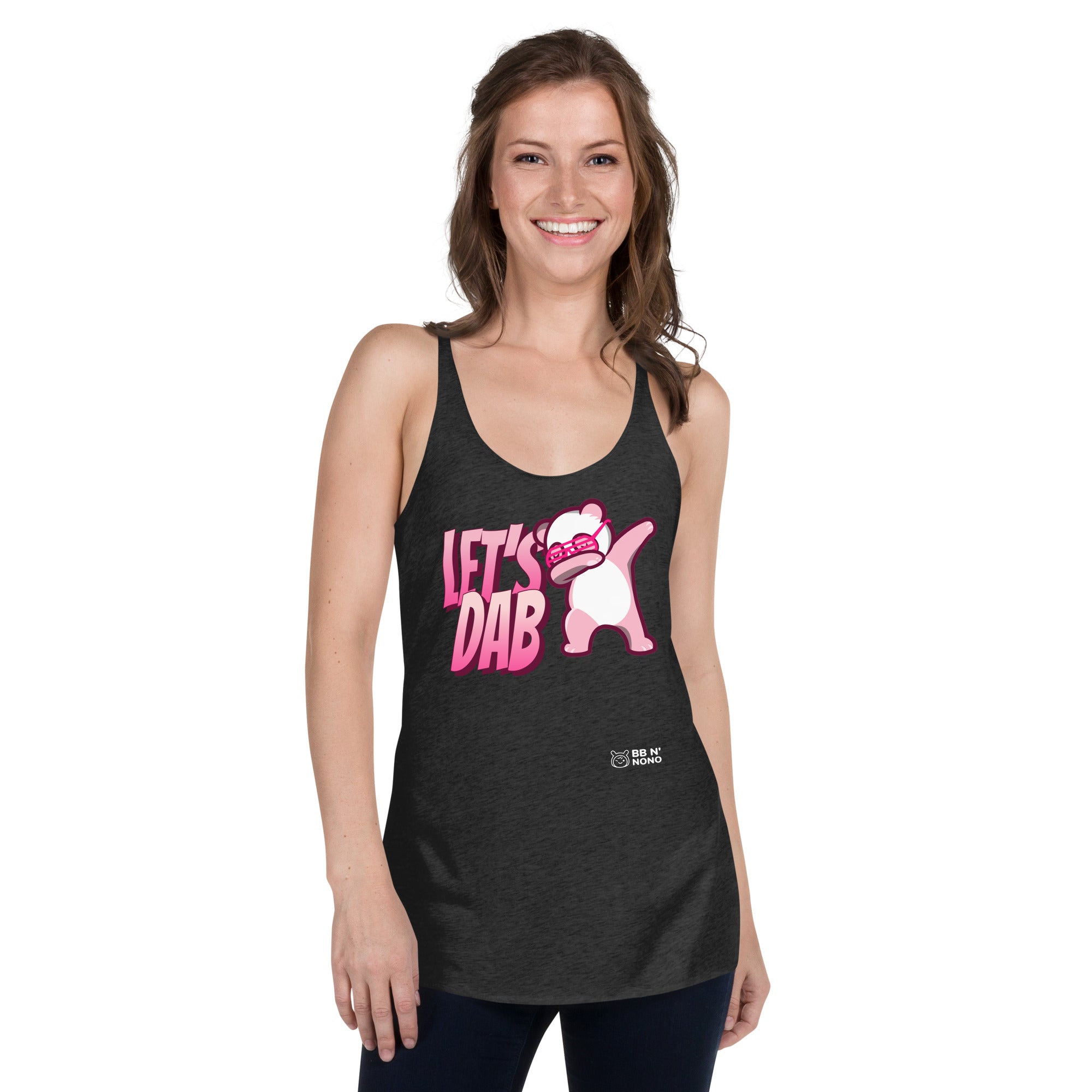 Let's dab - Women's Racerback Tank