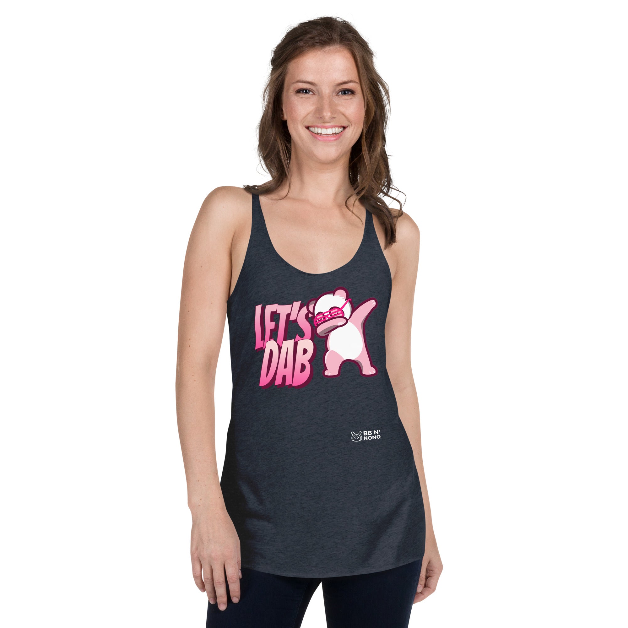 Let's dab - Women's Racerback Tank