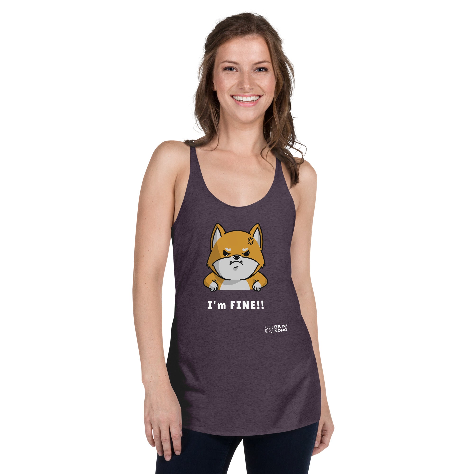 I'm fine - Women's Racerback Tank