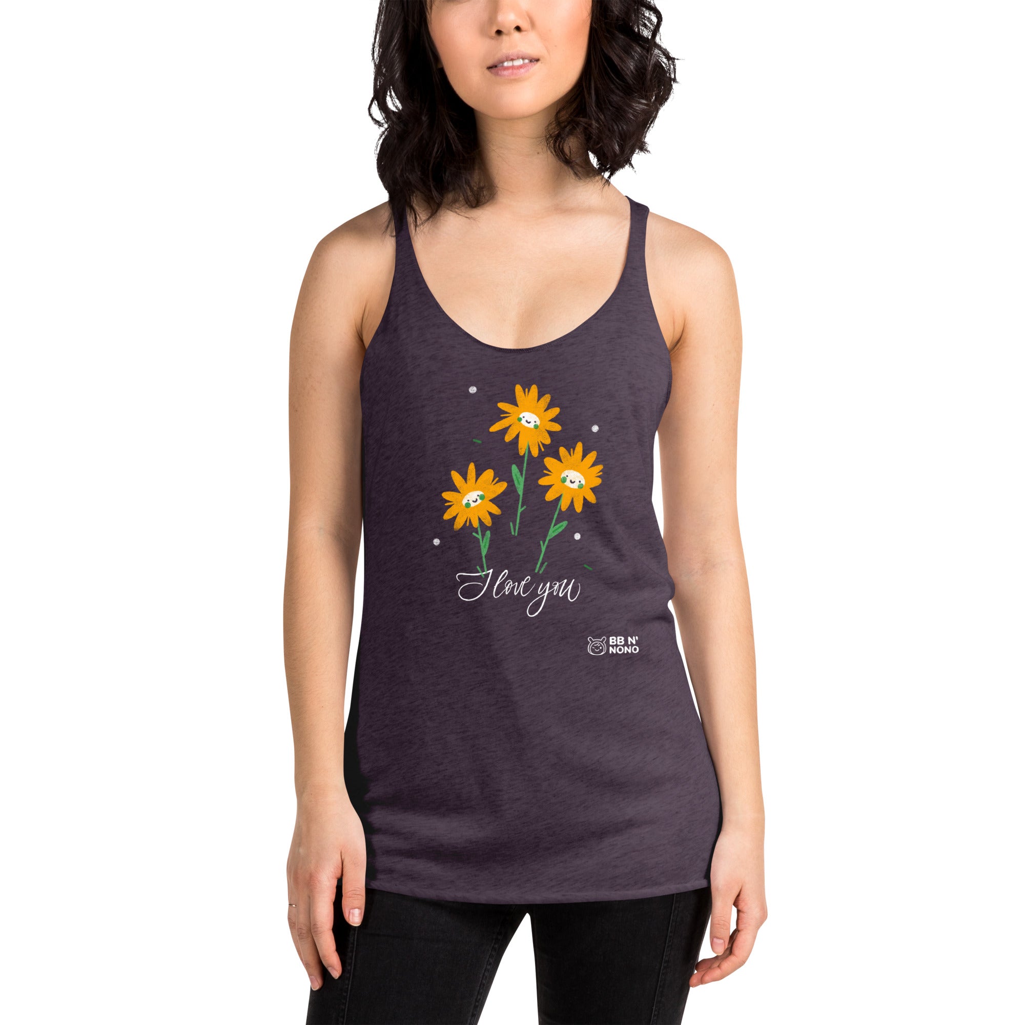 I love You - Women's Racerback Tank