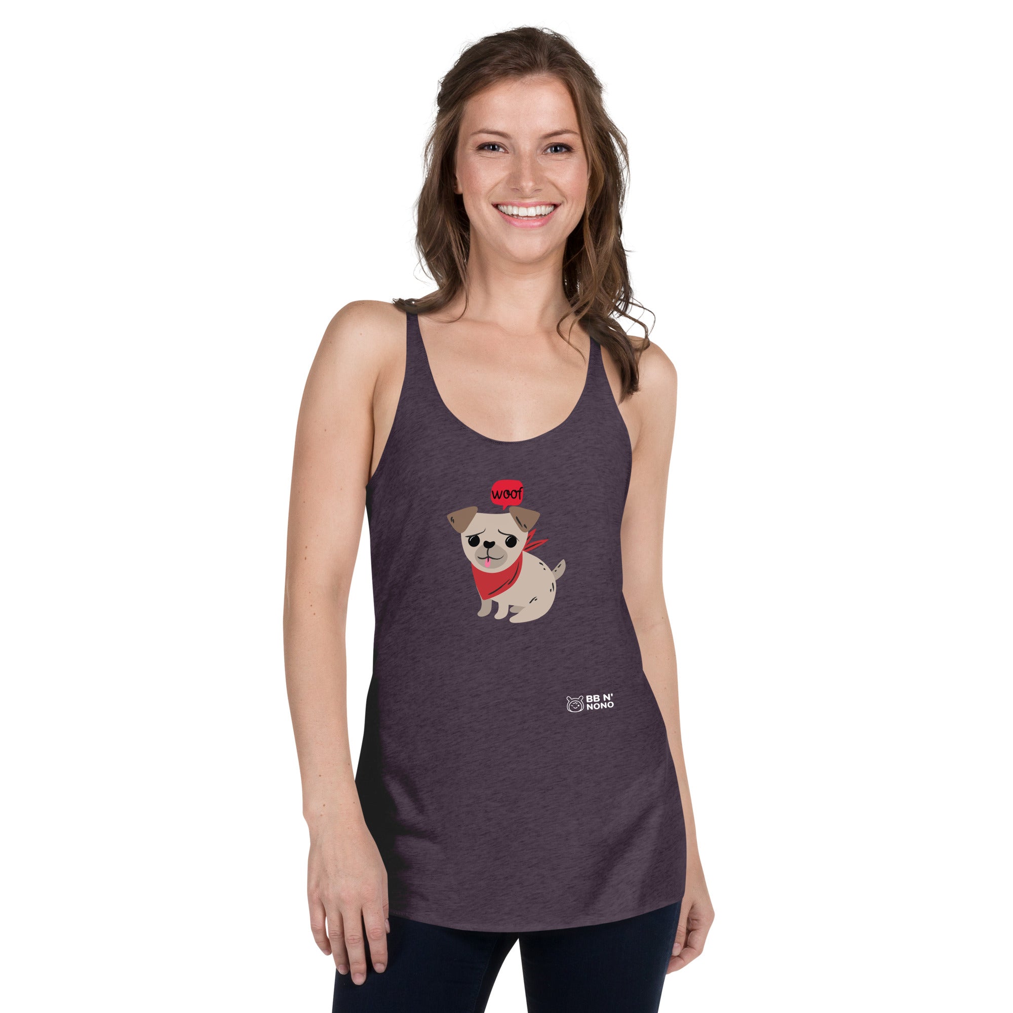 Woof V2 - Women's Racerback Tank