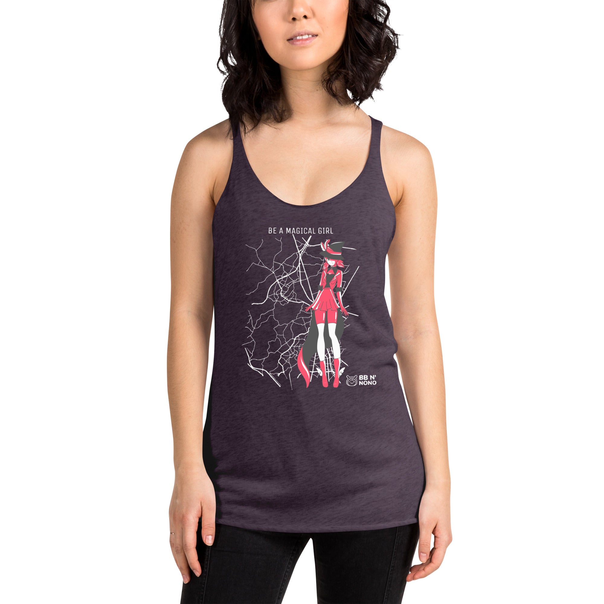 Magical girl V1 - Women's Racerback Tank