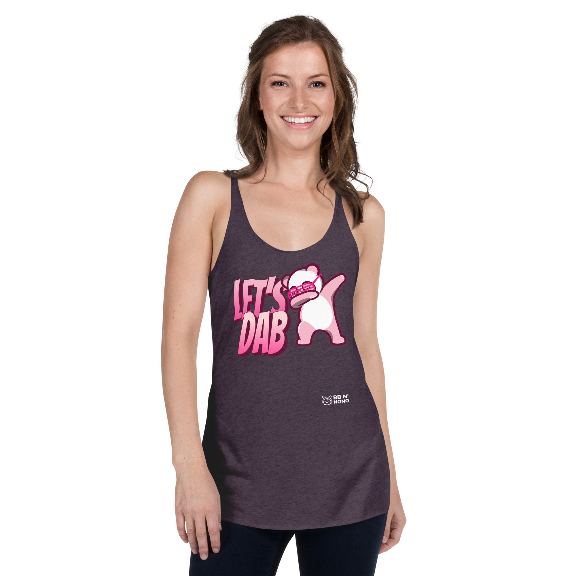 Let's dab - Women's Racerback Tank