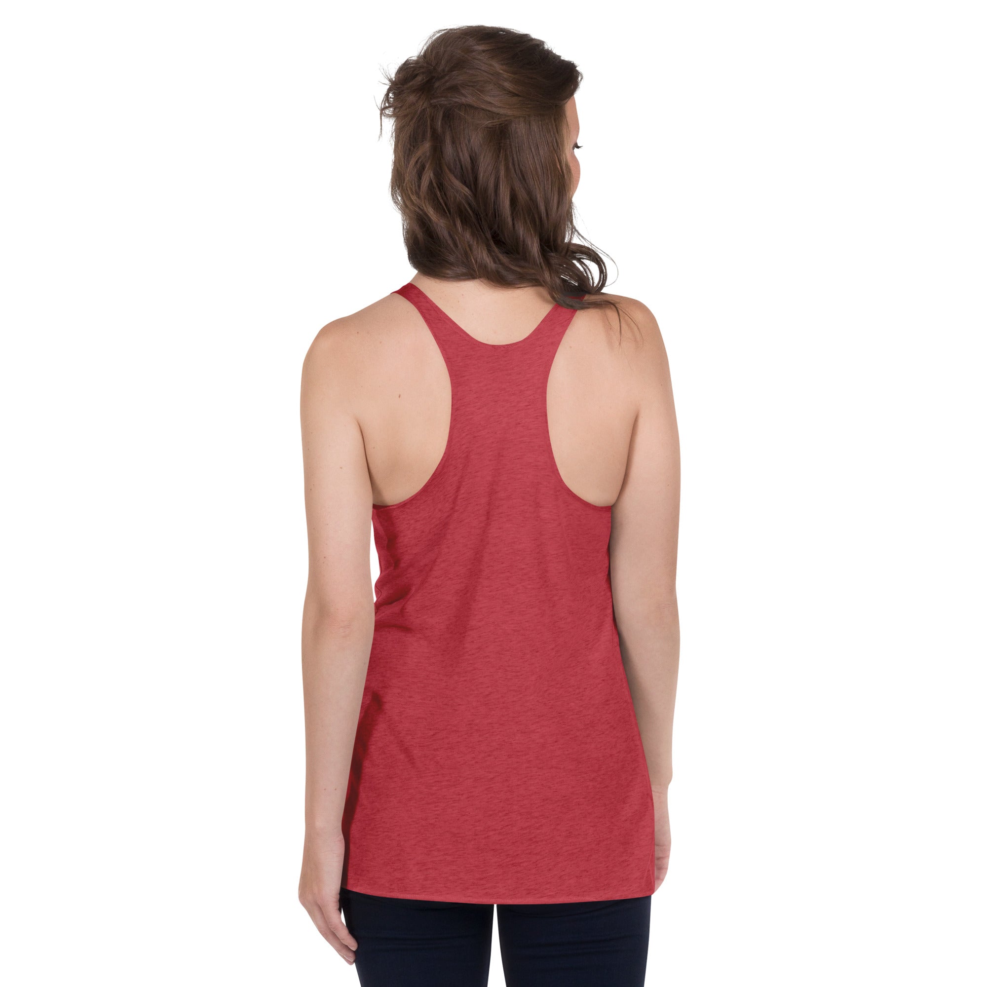 Too glam to give a damn - Women's Racerback Tank