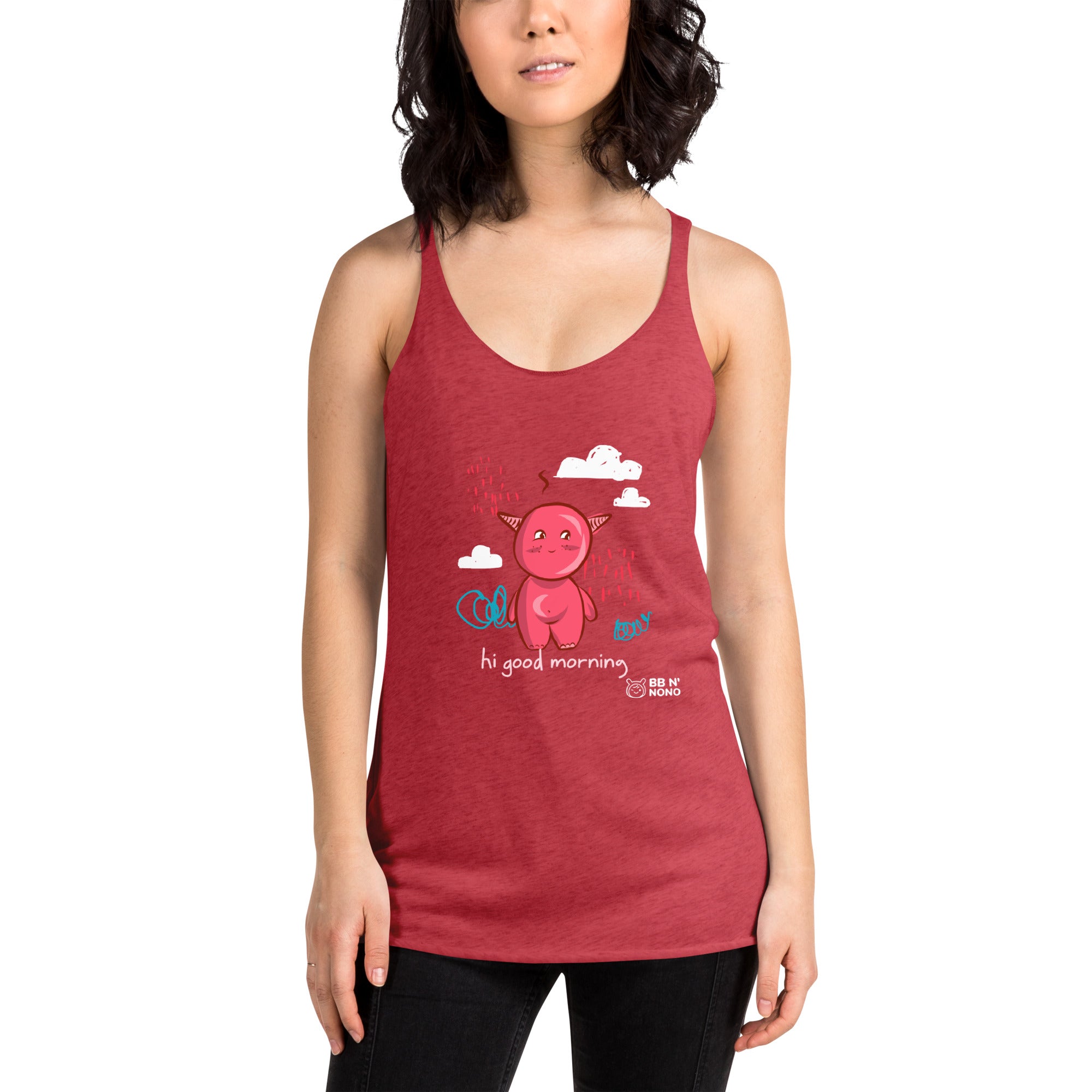 Cute Little monster - Women's Racerback Tank