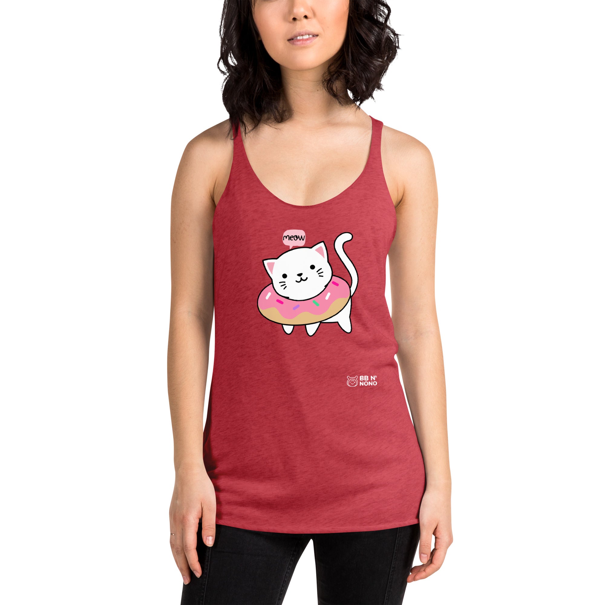 Meow V2 - Women's Racerback Tank