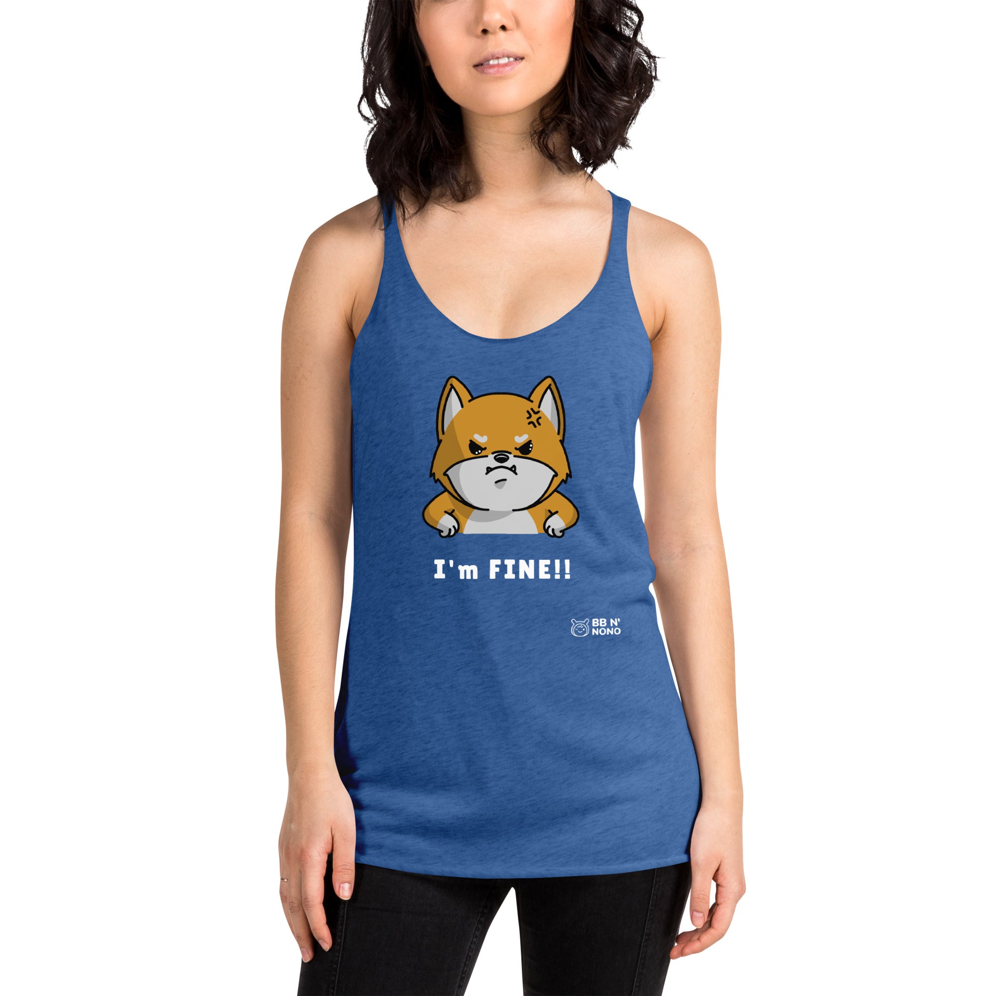 I'm fine - Women's Racerback Tank