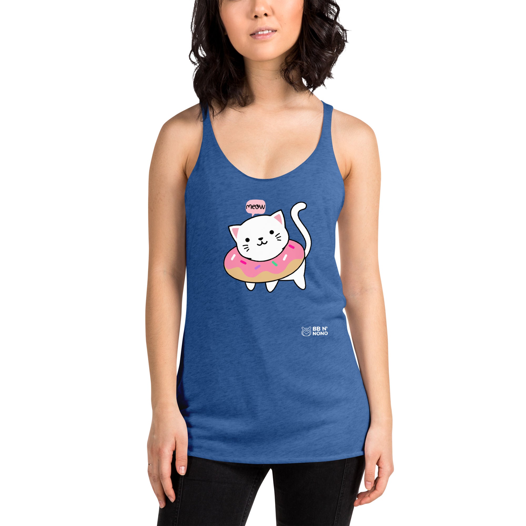 Meow V2 - Women's Racerback Tank