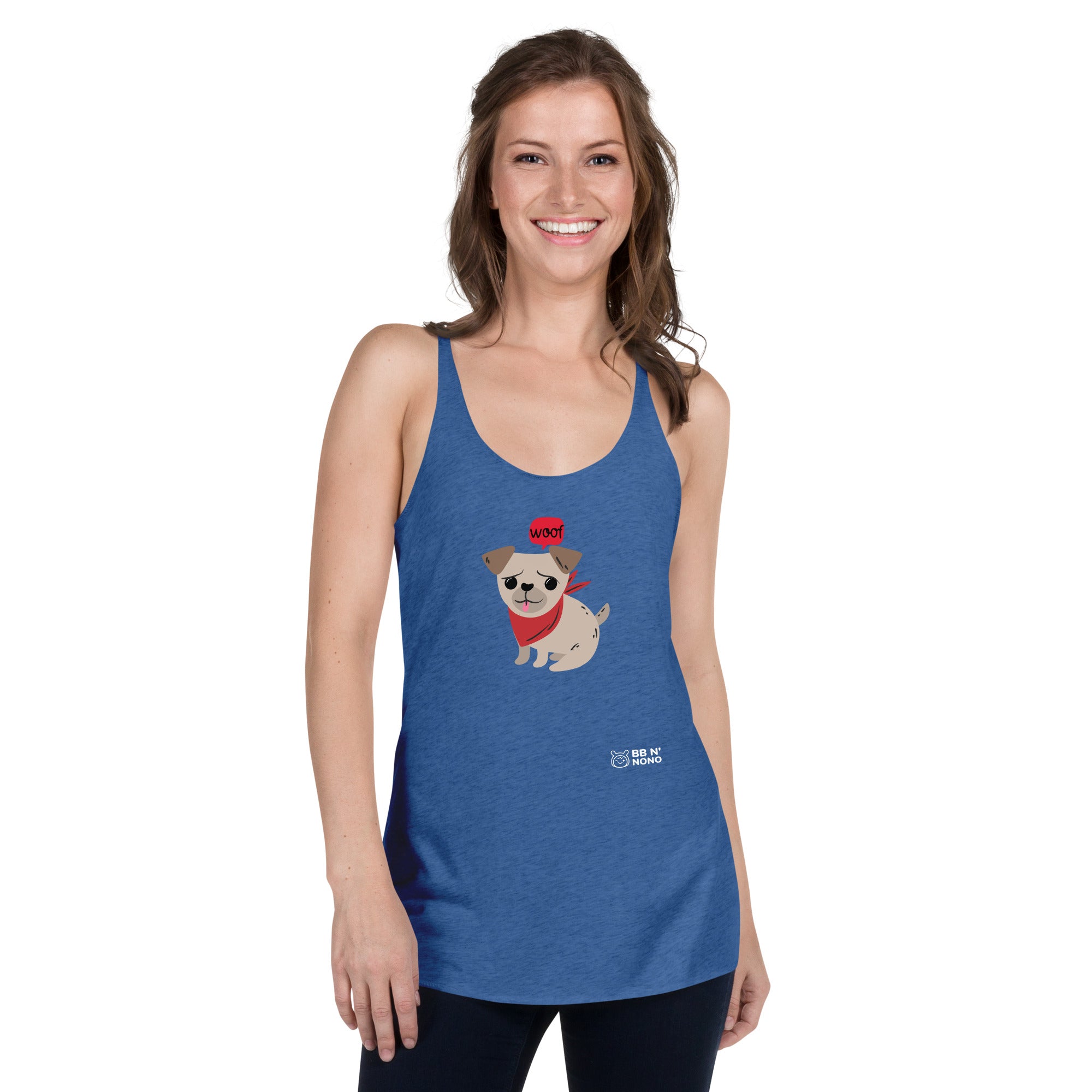 Woof V2 - Women's Racerback Tank