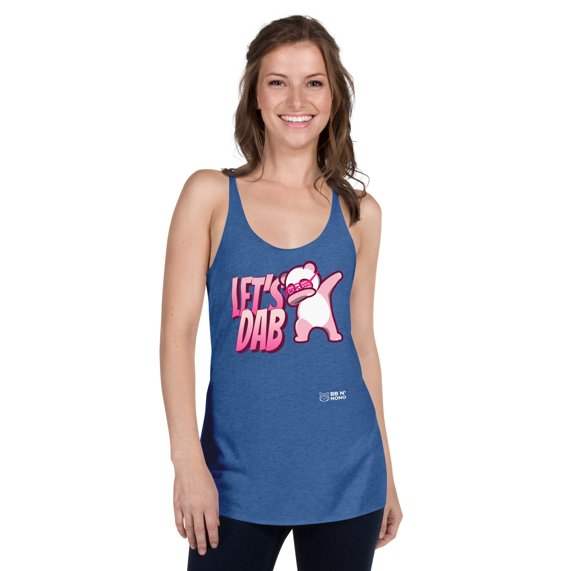 Let's dab - Women's Racerback Tank