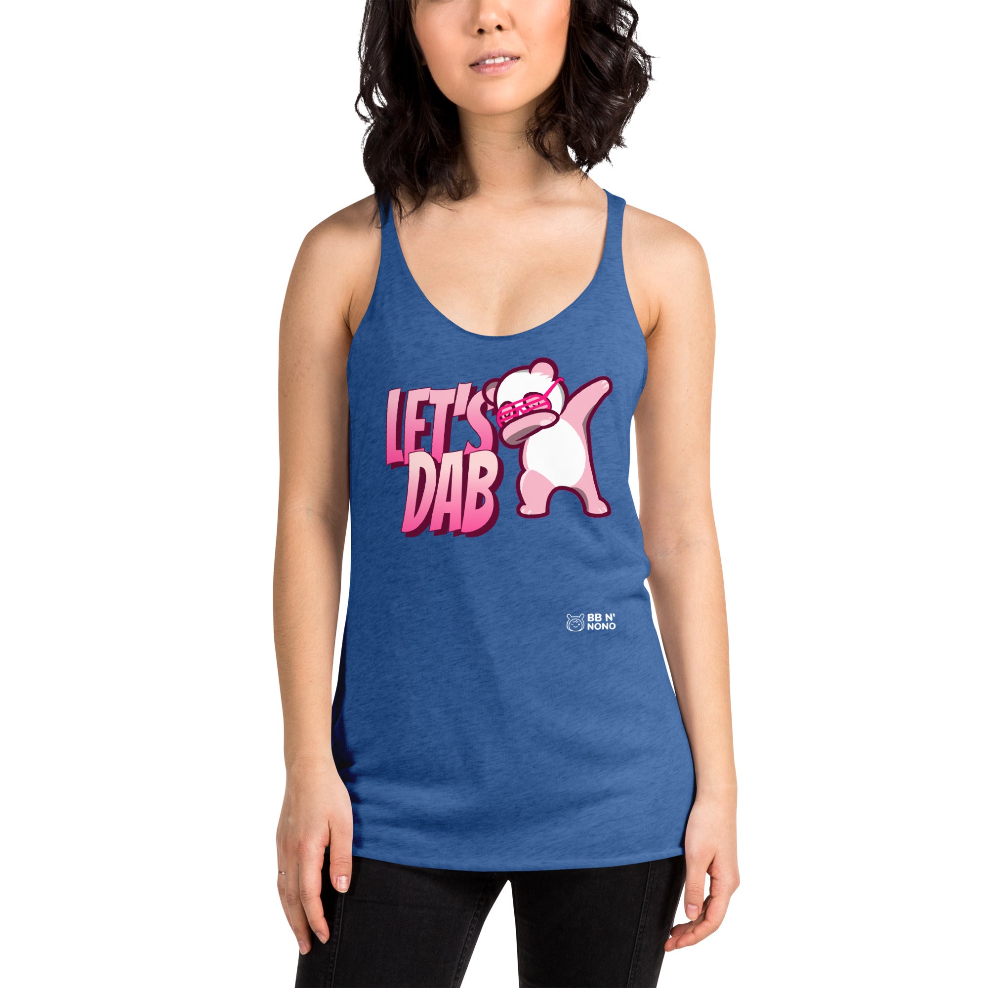 Let's dab - Women's Racerback Tank