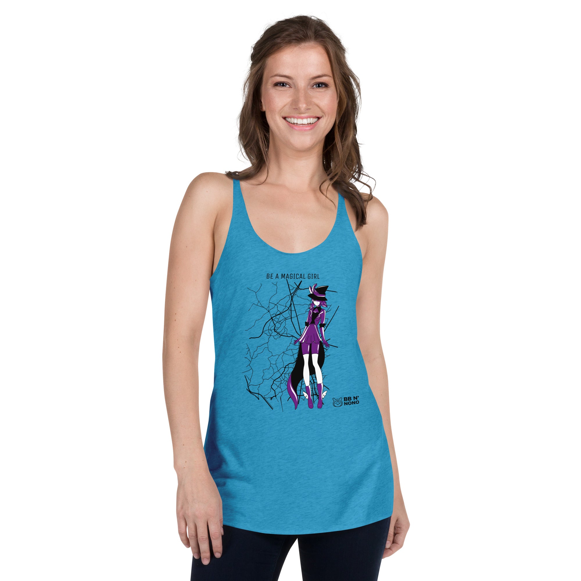 Magical girl V1 - Women's Racerback Tank