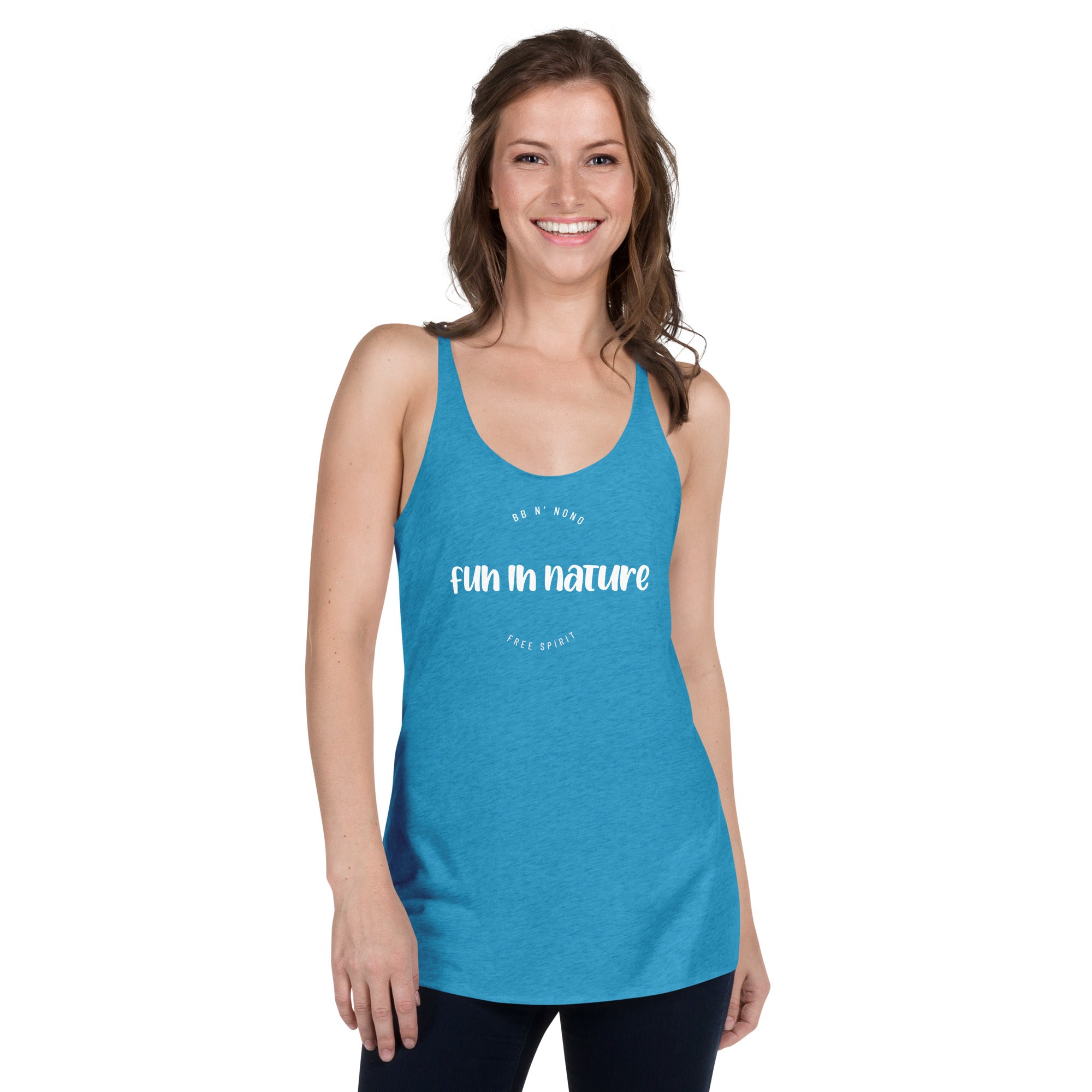 Fun in nature - Women's Racerback Tank