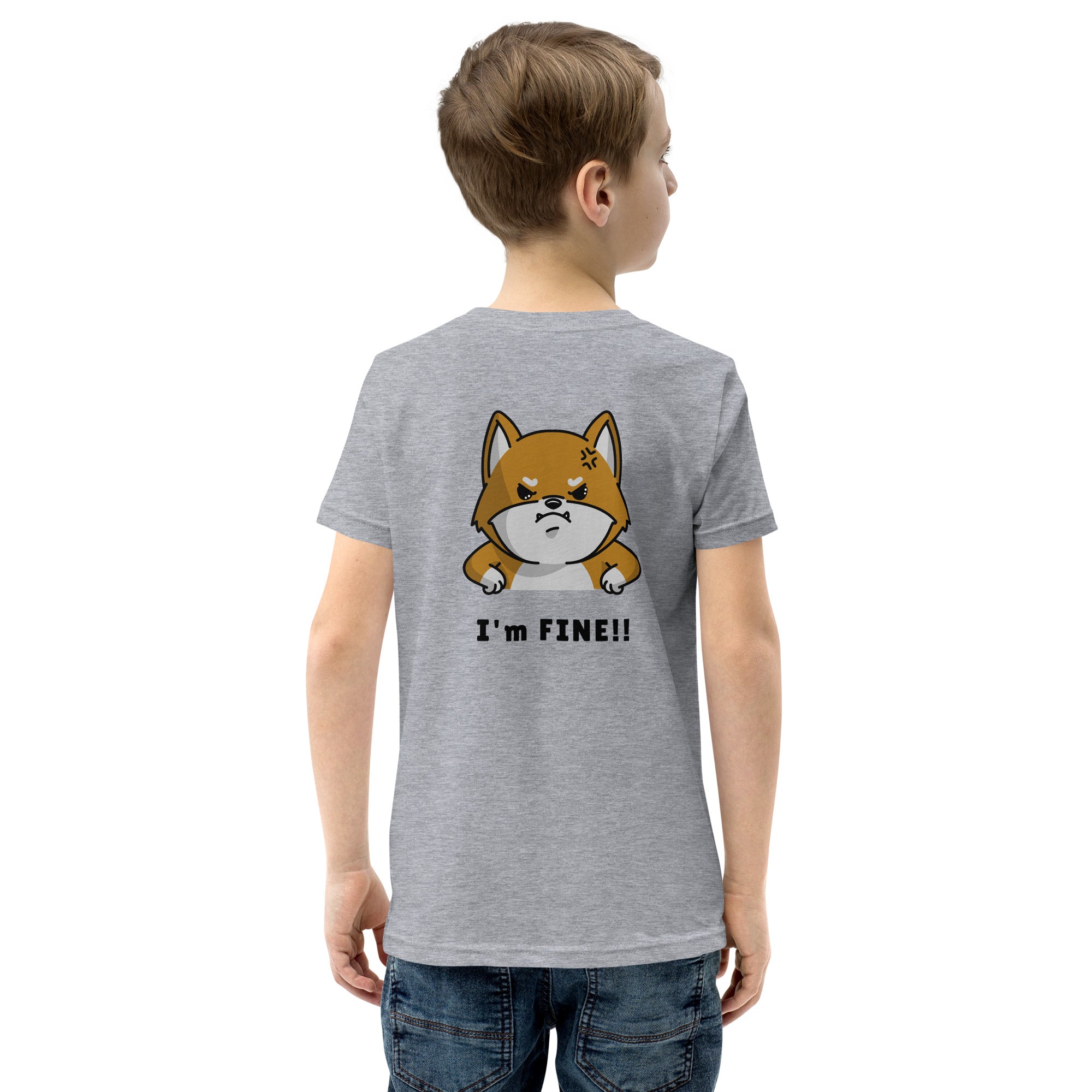 I'm fine - Youth Short Sleeve T-Shirt