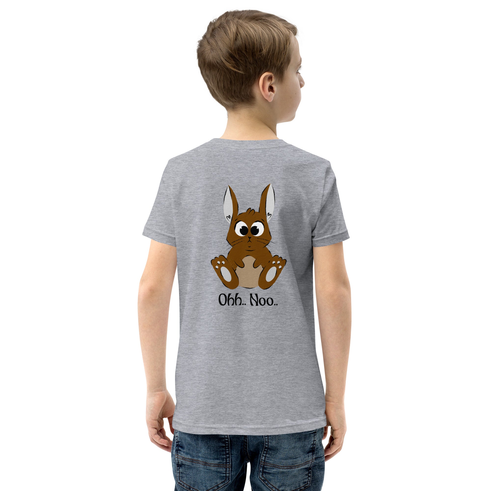 Ohh Noo - Youth Short Sleeve T-Shirt (back print)