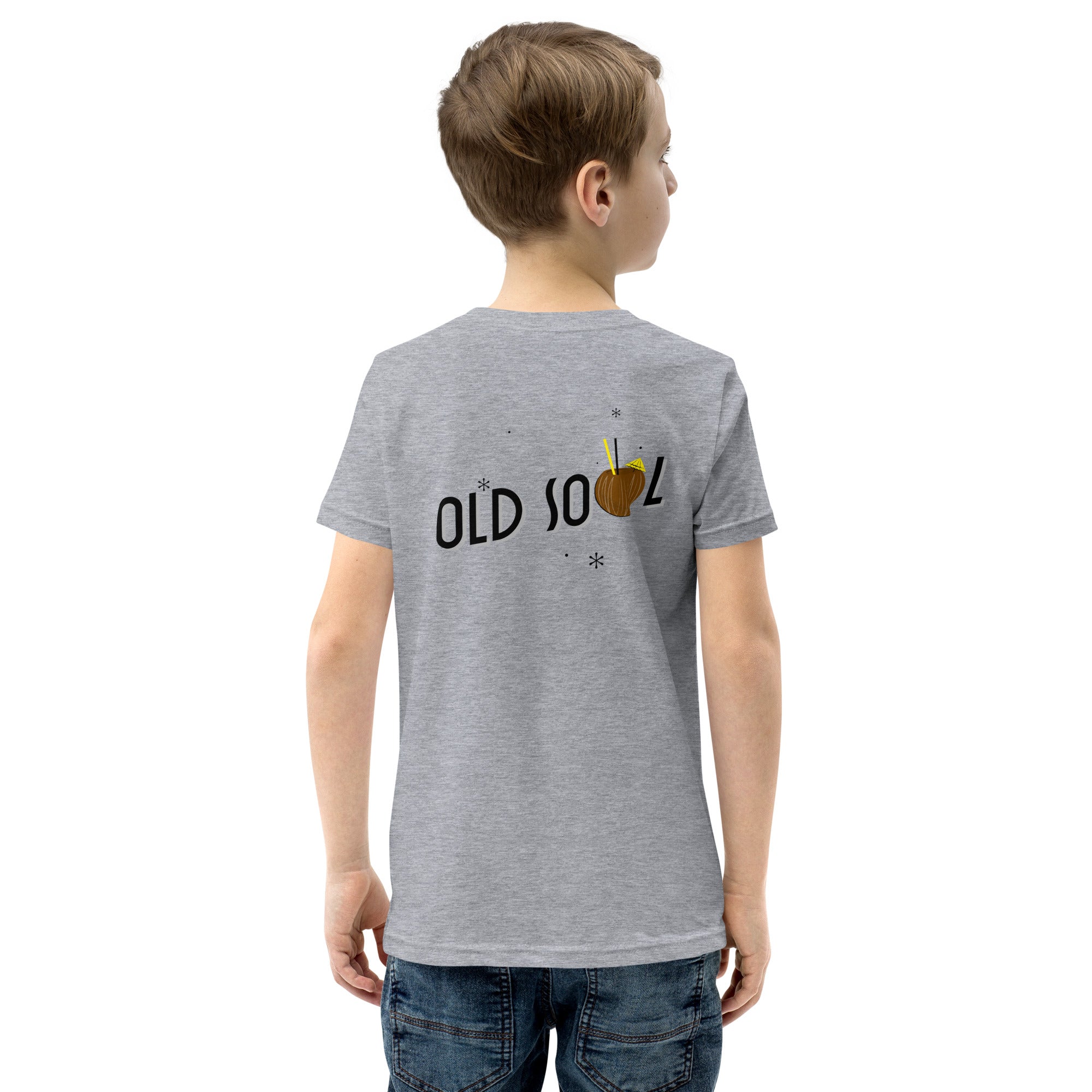 Old Soul - Youth Short Sleeve T-Shirt (back print)