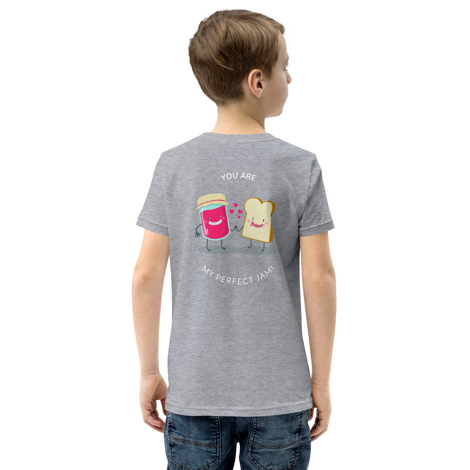 You are my perfect jam - Youth Short Sleeve T-Shirt (back print)