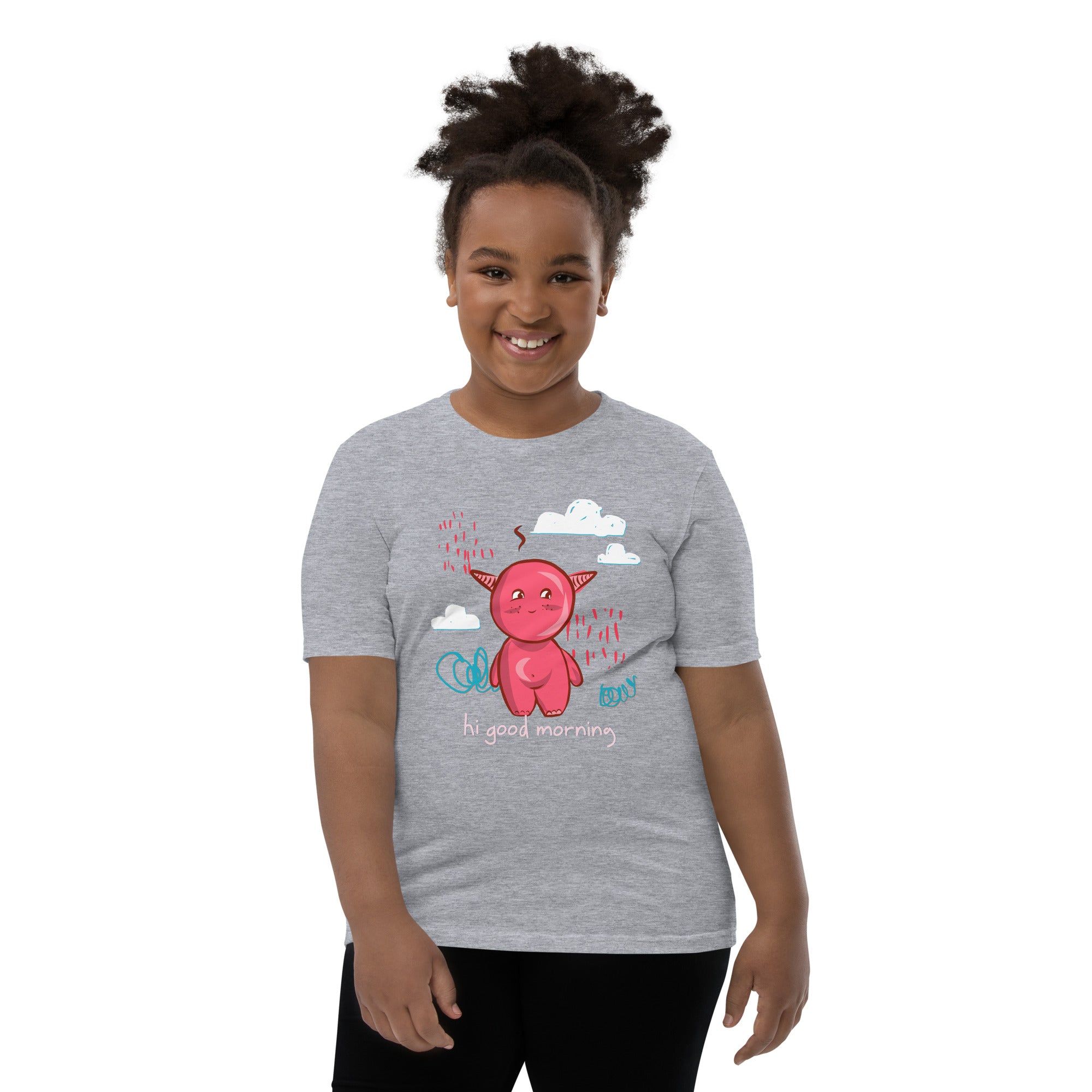 Cute little monster - Youth Short Sleeve T-Shirt