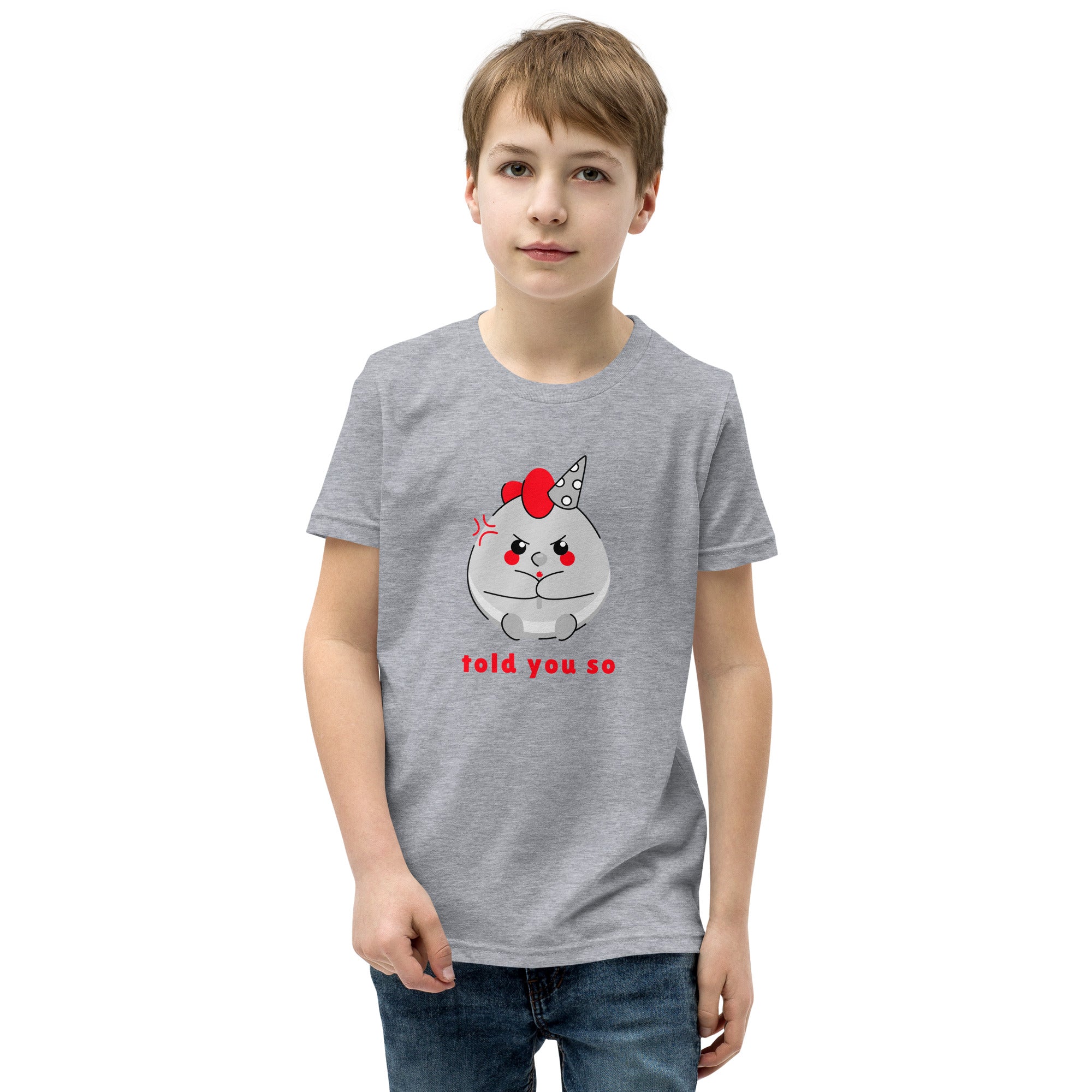 Told you so V - Youth Short Sleeve T-Shirt