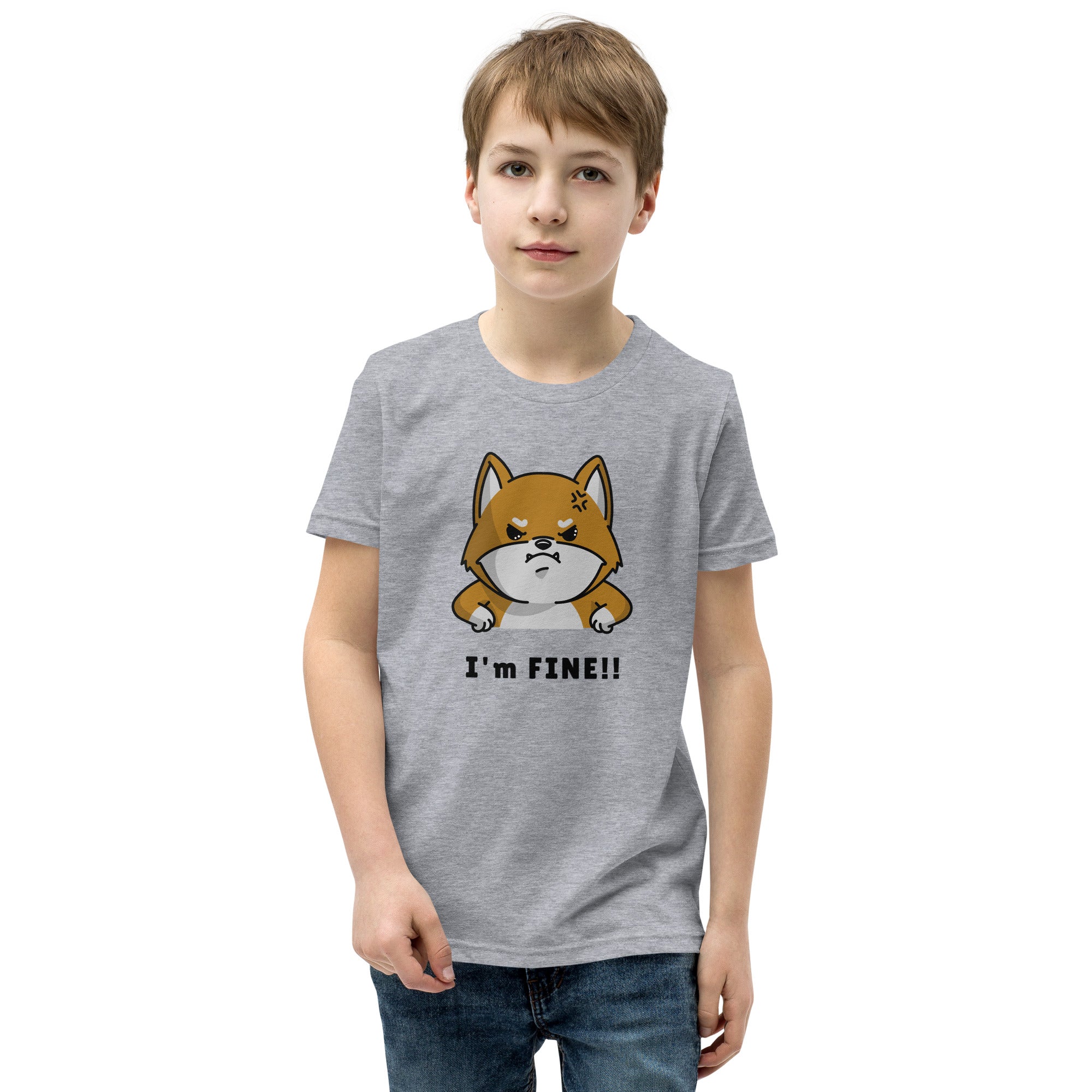 I'm fine - Youth Short Sleeve T-Shirt