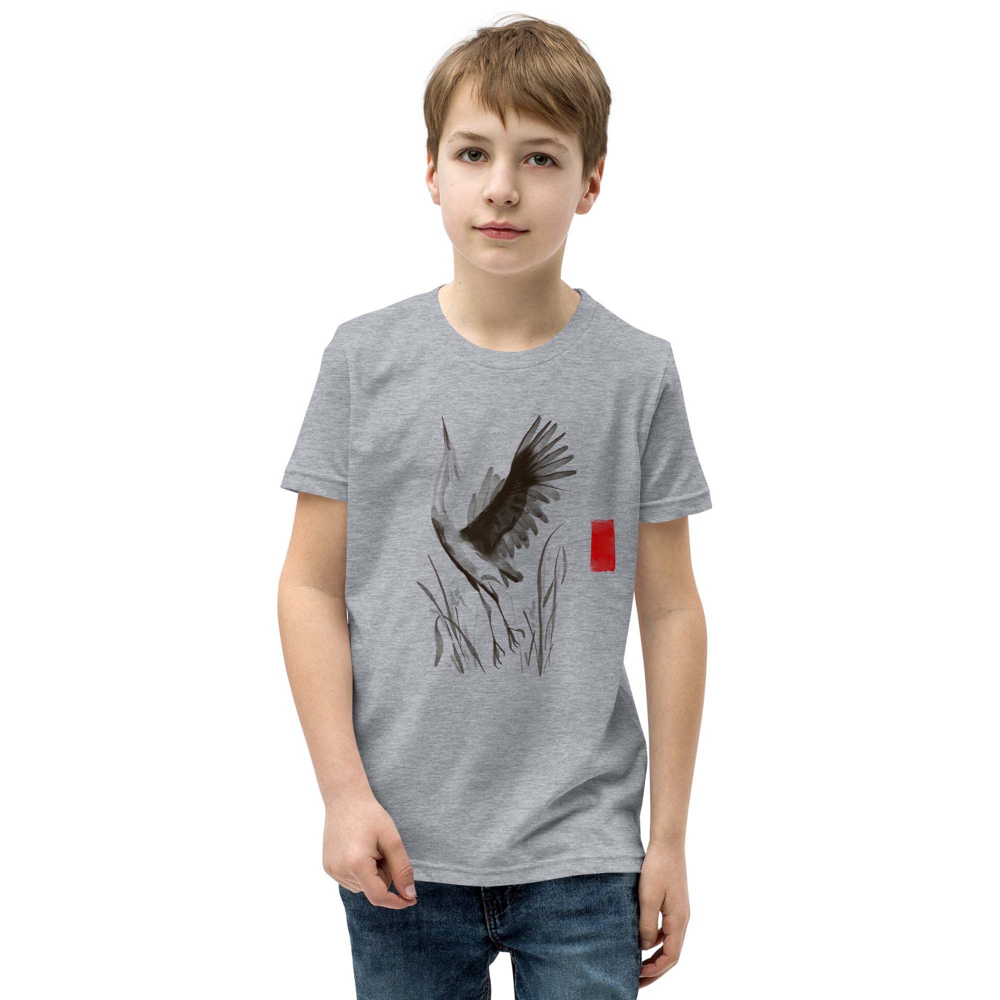 Sumi-e style - Youth Short Sleeve T-Shirt