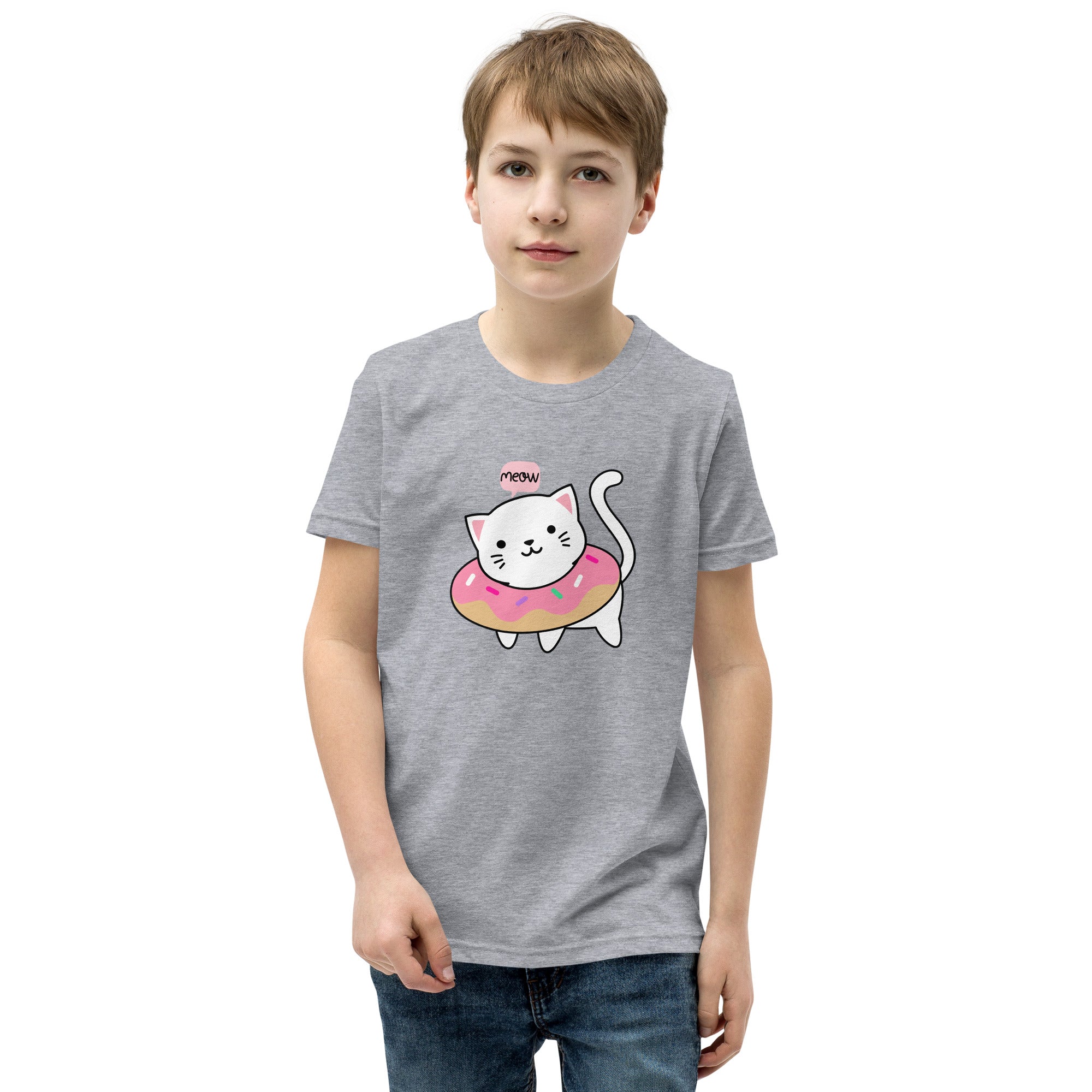 Meow V2 - Youth Short Sleeve T-Shirt