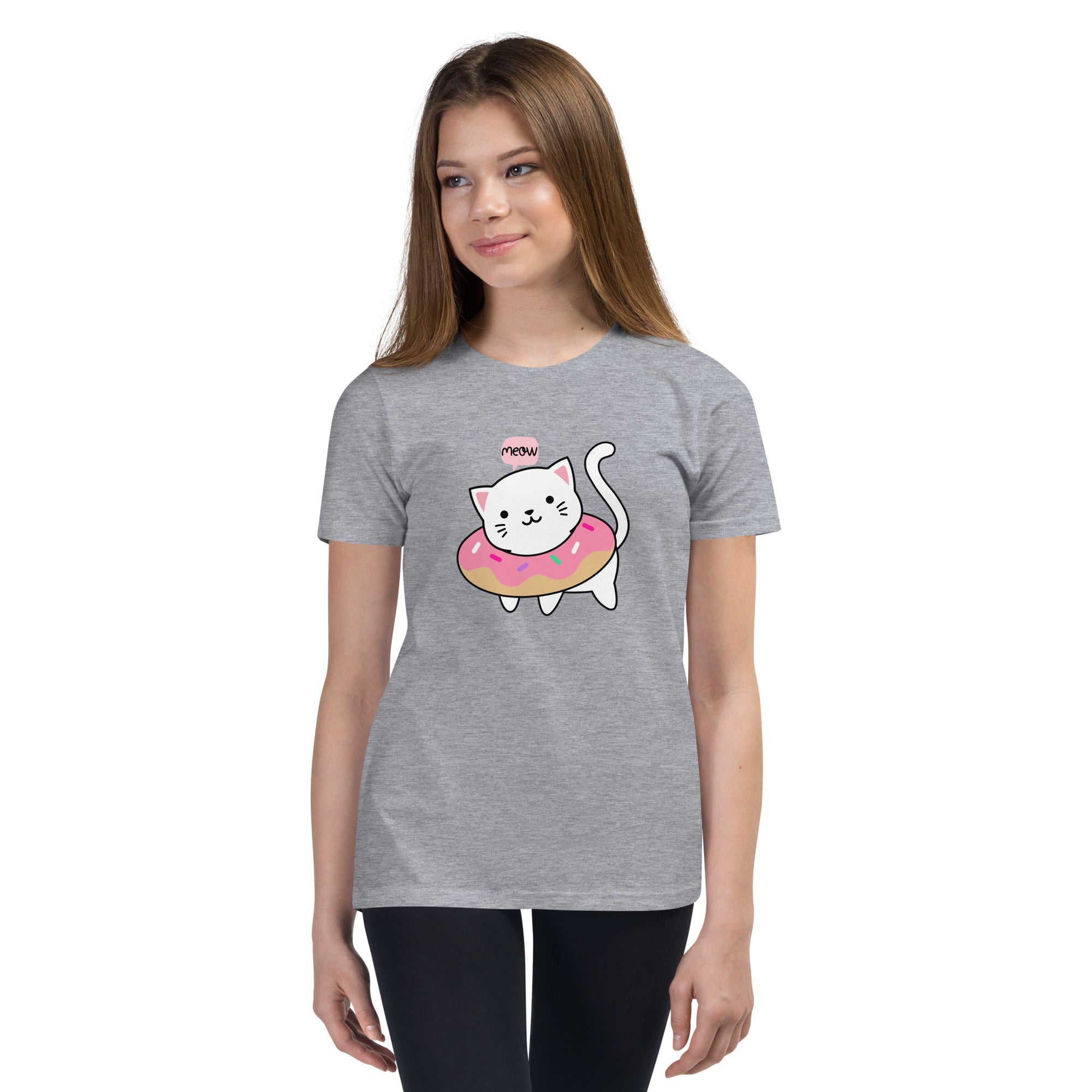 Meow V2 - Youth Short Sleeve T-Shirt