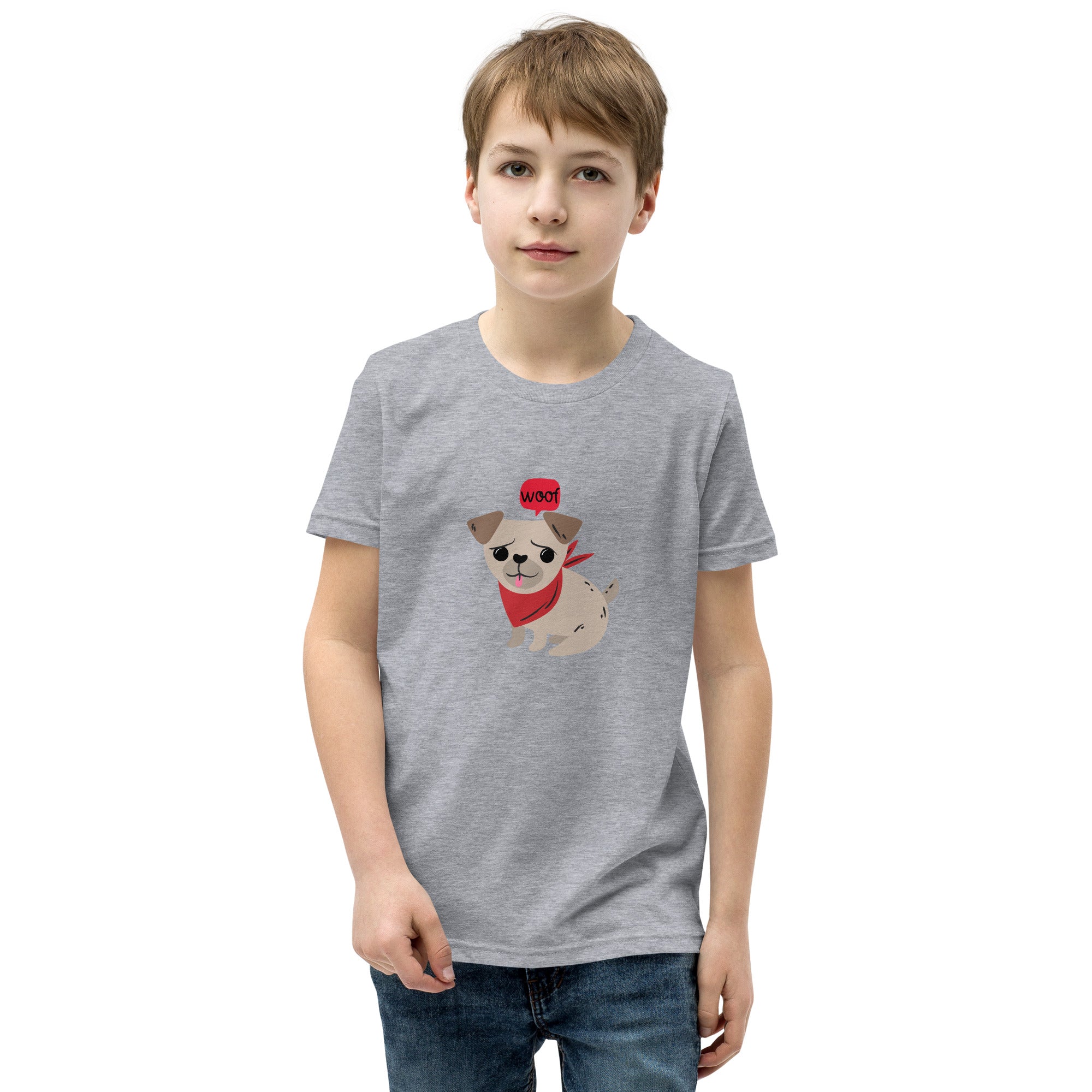 Woof V2 -Youth Short Sleeve T-Shirt