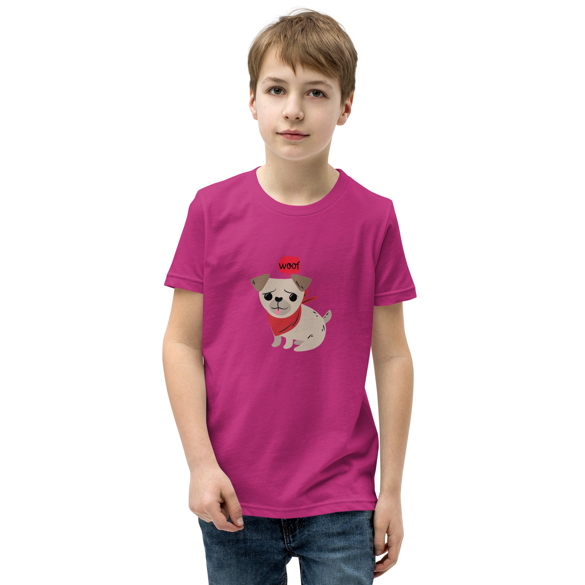 Woof V2 -Youth Short Sleeve T-Shirt