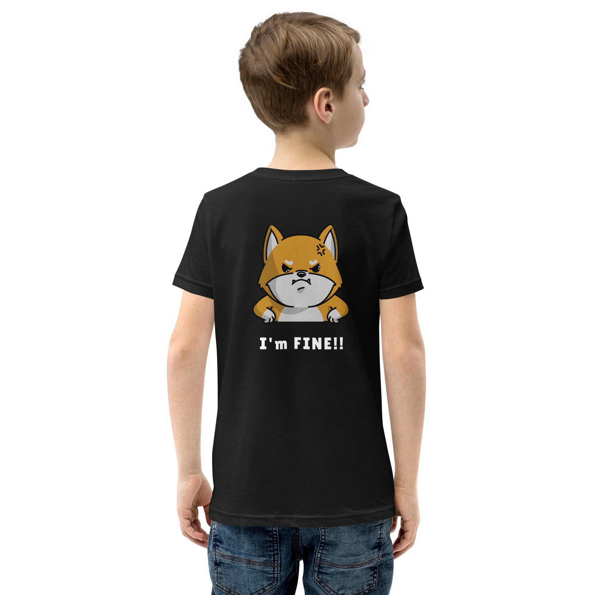 I'm fine - Youth Short Sleeve T-Shirt